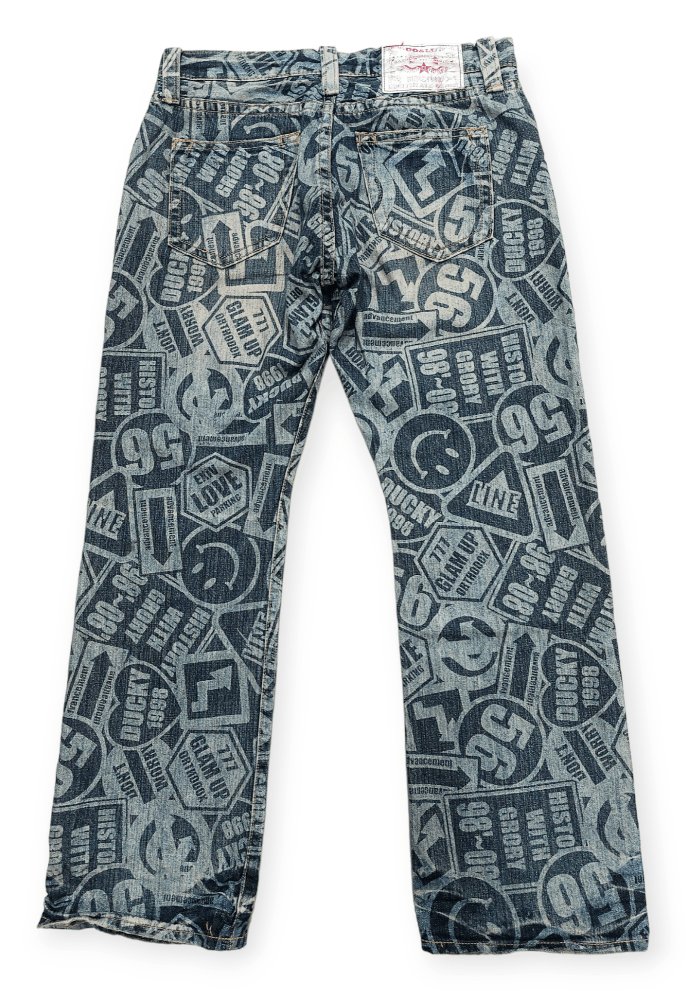 Co & Lu All Over Print Smiley Art Inspired by Kapital