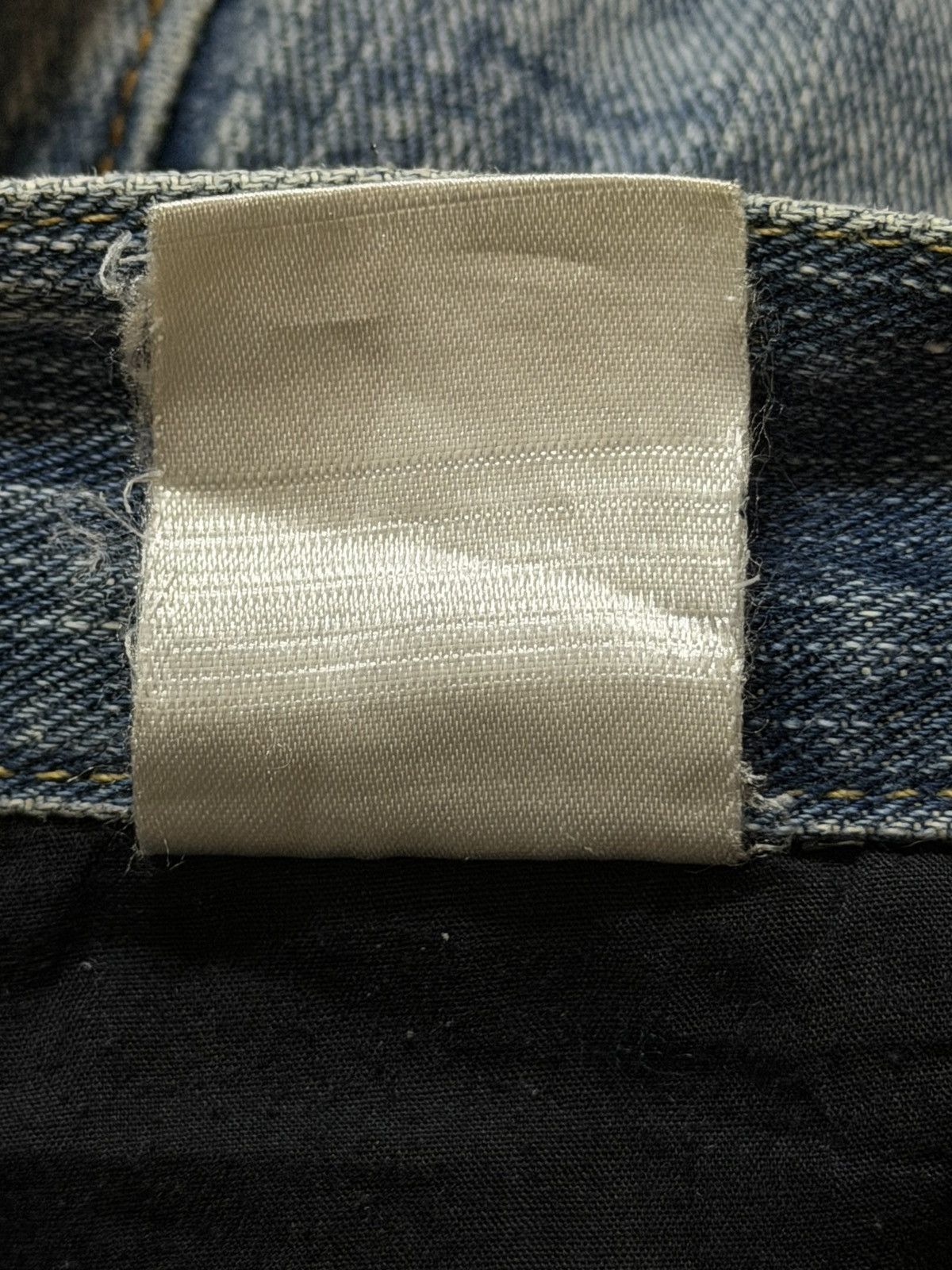 Japanese Brand Vintage Y2K Japanese Brand Blue Faded Wash Wide Leg Jeans Size US 32 / EU 48 - 7 Thumbnail