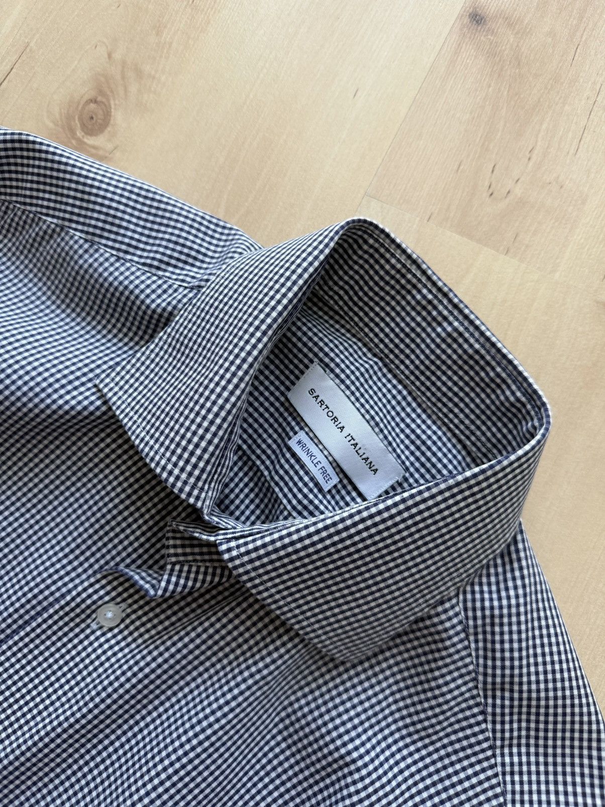 Other Sartoria Italiana checkered ls button up shirt luxury Size US S / EU 44-46 / 1 - 2 Thumbnail