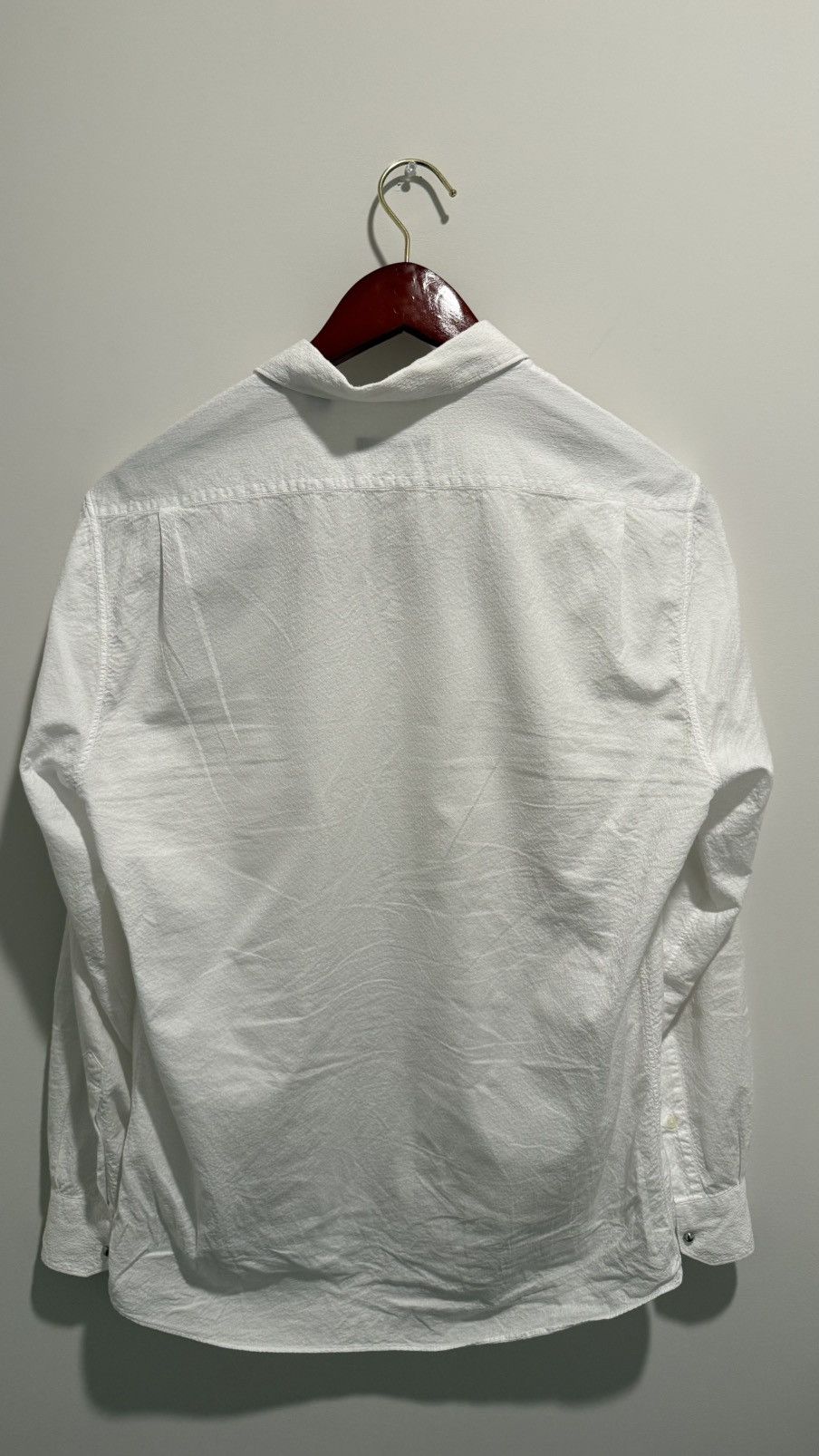 Louis Vuitton 2010 Louis Vuitton Micro LV Monogram White Dress Shirt Size US L / EU 52-54 / 3 - 4 Thumbnail
