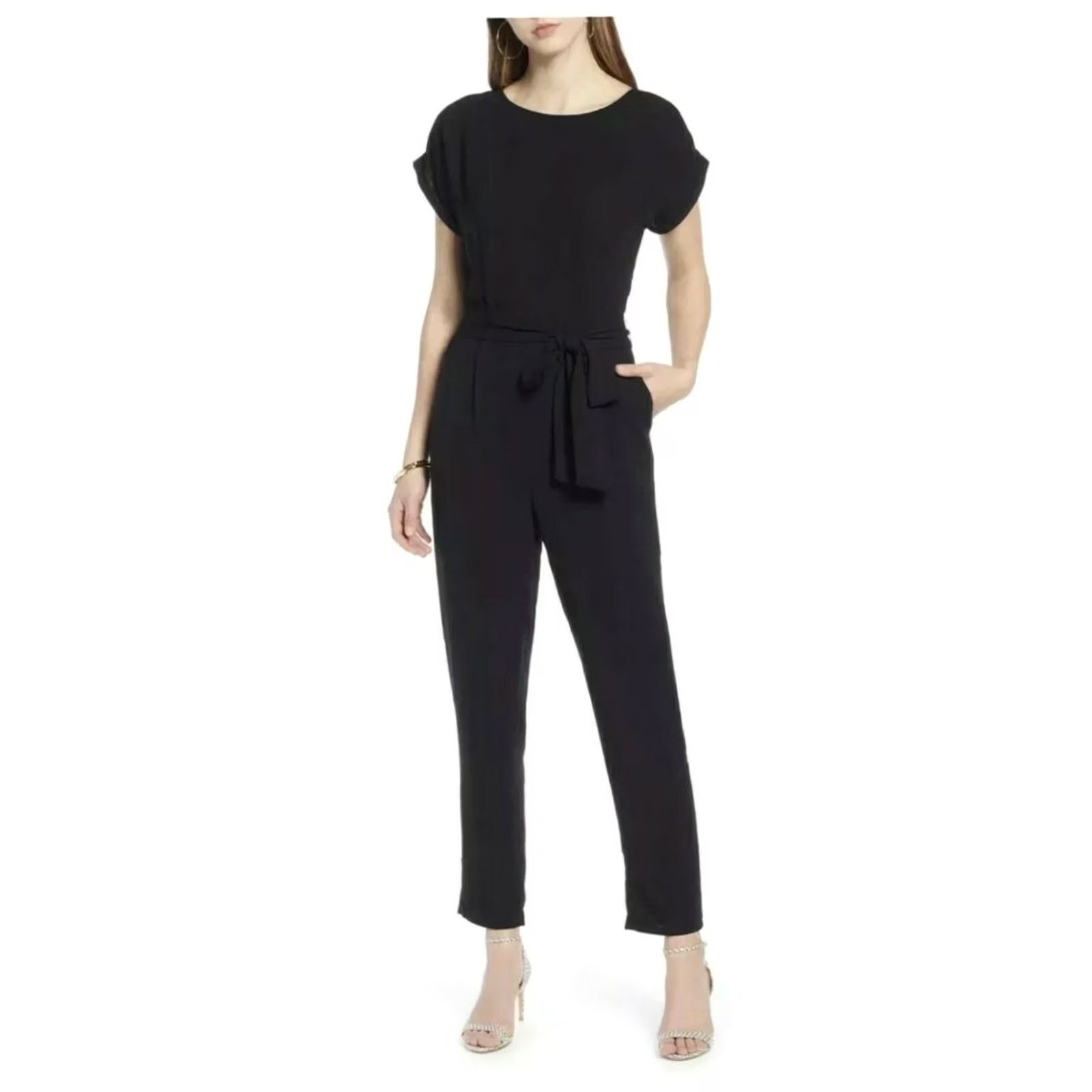 Vintage Halogen Jumpsuit Shirt? Size 28" / US 6 / IT 42 - 2 Thumbnail