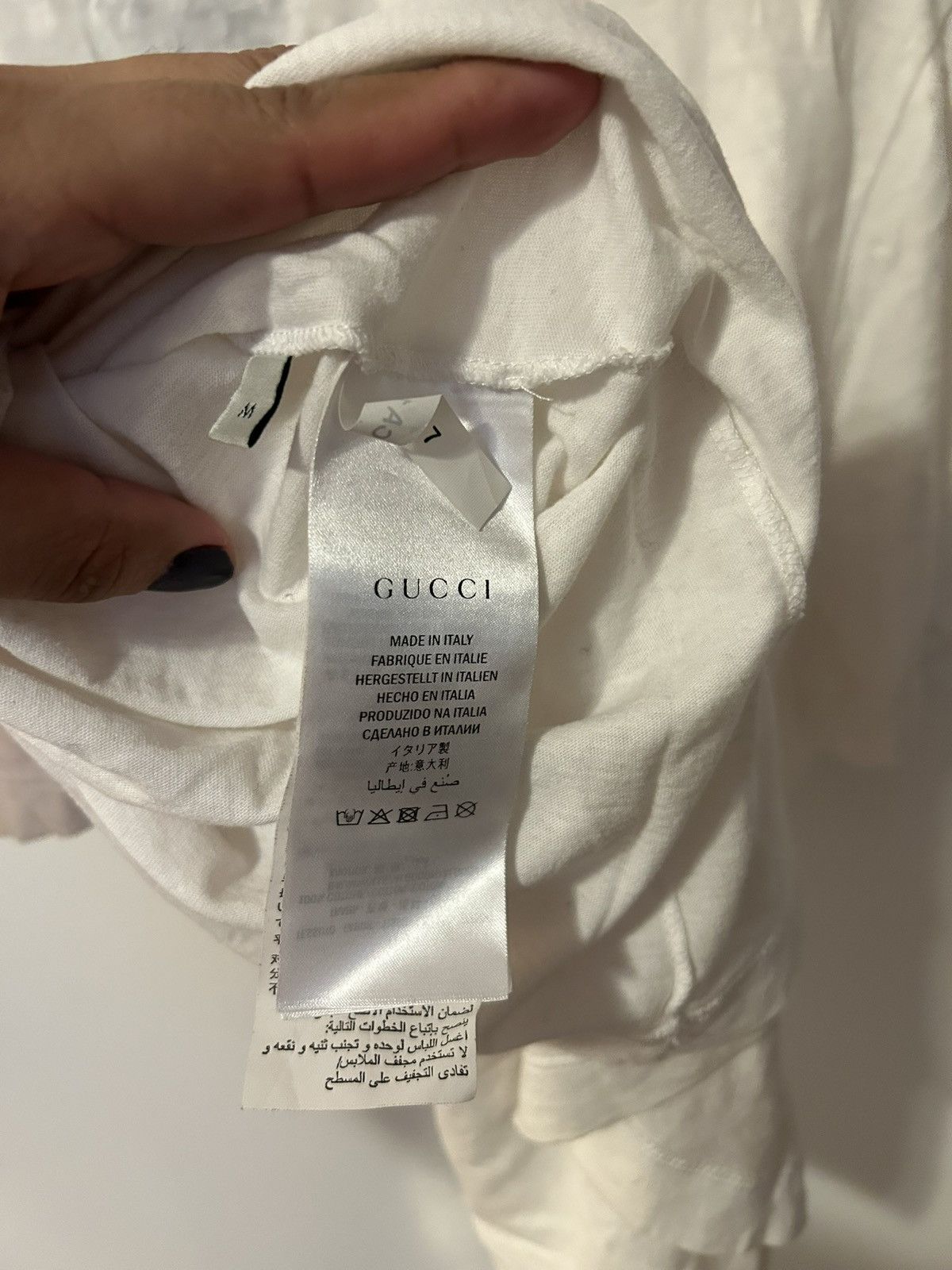 Gucci Gucci Tee Logo Size US M / EU 48-50 / 2 - 4 Thumbnail