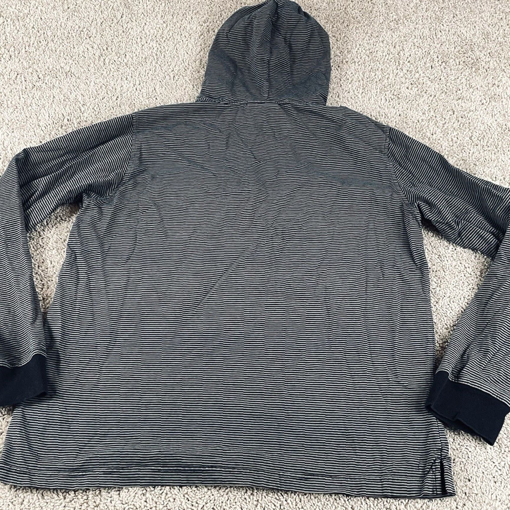 Vintage VINTAGE Lifted Research Group Hoodie Shirt Men’s M Black Gray Striped Full Zip F94 Size US M / EU 48-50 / 2 - 3 Thumbnail