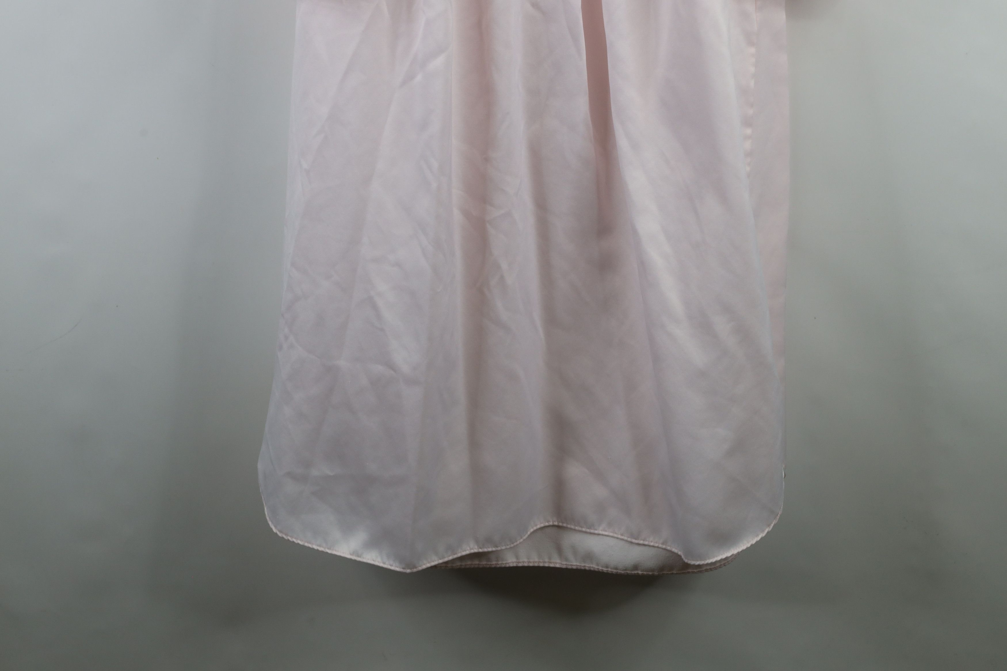 Vintage Vintage 90s Miss Elaine Ruffled Long Sleeve Night Gown Size M / US 6-8 / IT 42-44 - 4 Thumbnail