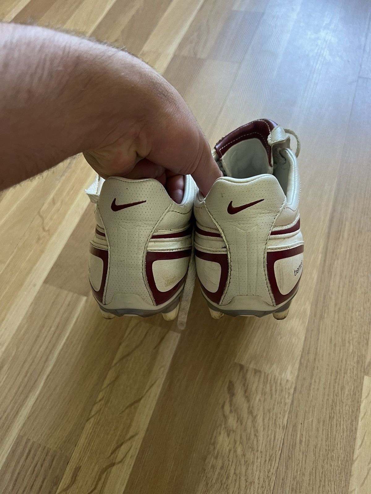 Nike Nike Tiempo 2008 leather football boots with carbon Size US 11 / EU 44 - 4 Thumbnail