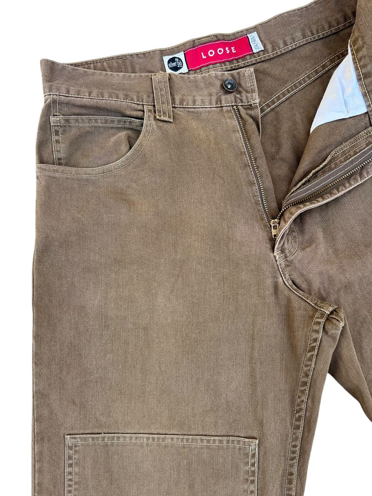 Levi's Vintage 1998 Levi’s Silvertab Double Knee Work Jeans Size US 30 / EU 46 - 6 Thumbnail