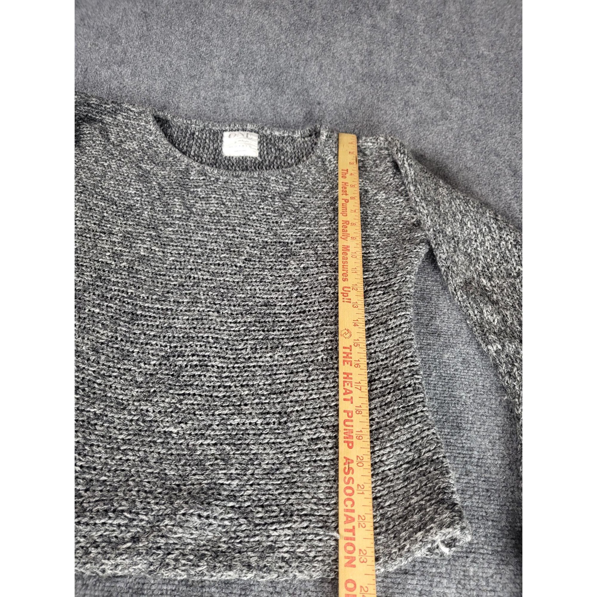 One Teaspoon One Teaspoon Chunky Knit Jumper Sweater Women Sz S Gray Long Size S / US 4 / IT 40 - 6 Thumbnail
