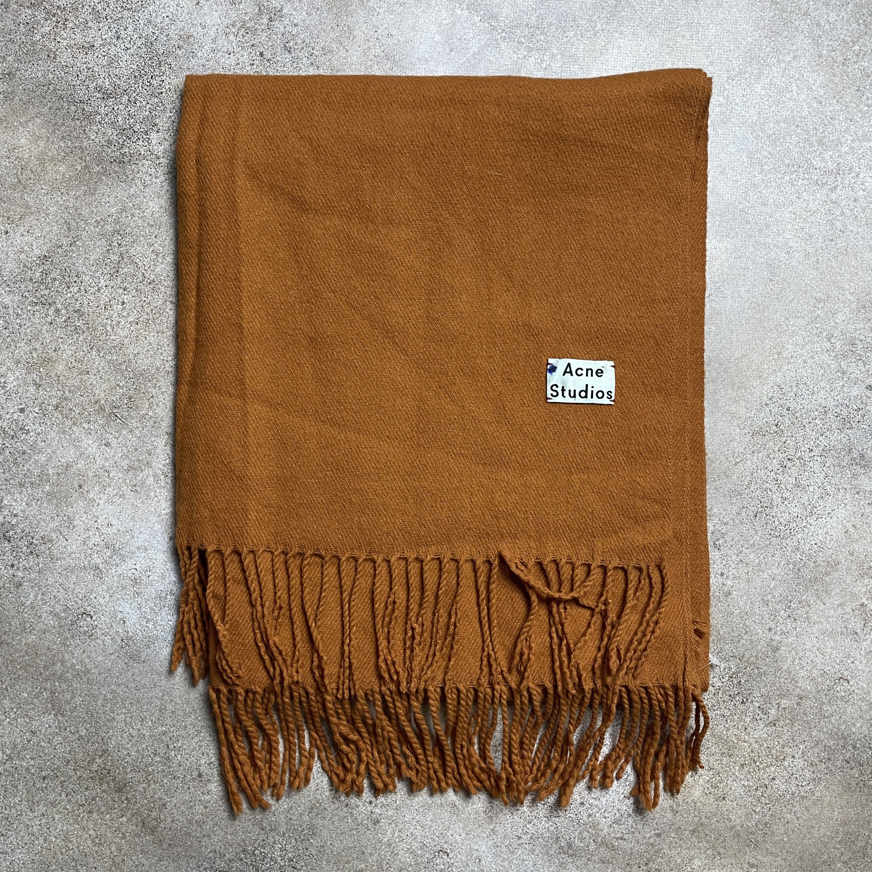 Acne Studios ⭐ ACNE Studios Big size 177x71cm Plaid Wool Scarf Size ONE SIZE - 2 Thumbnail