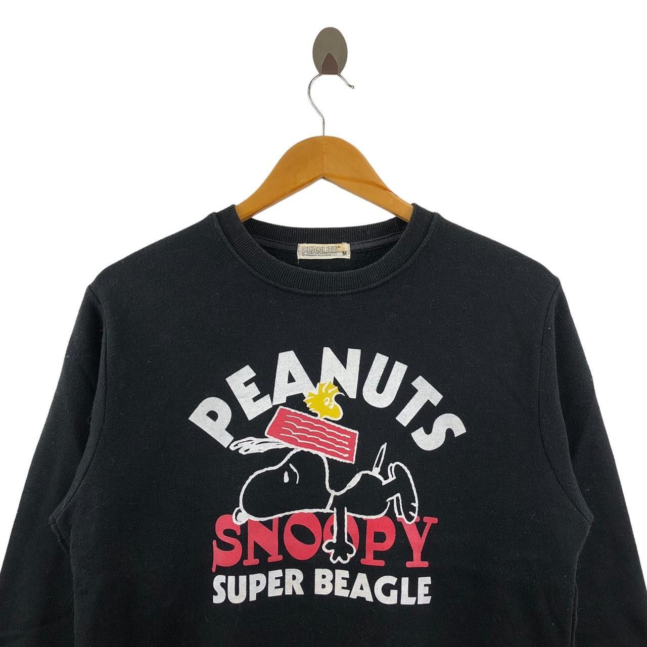 Peanuts PEANUTS SNOOPY SUPER BEAGLE Comic Strip Sweatshirt Sweater Size M / US 6-8 / IT 42-44 - 3 Thumbnail