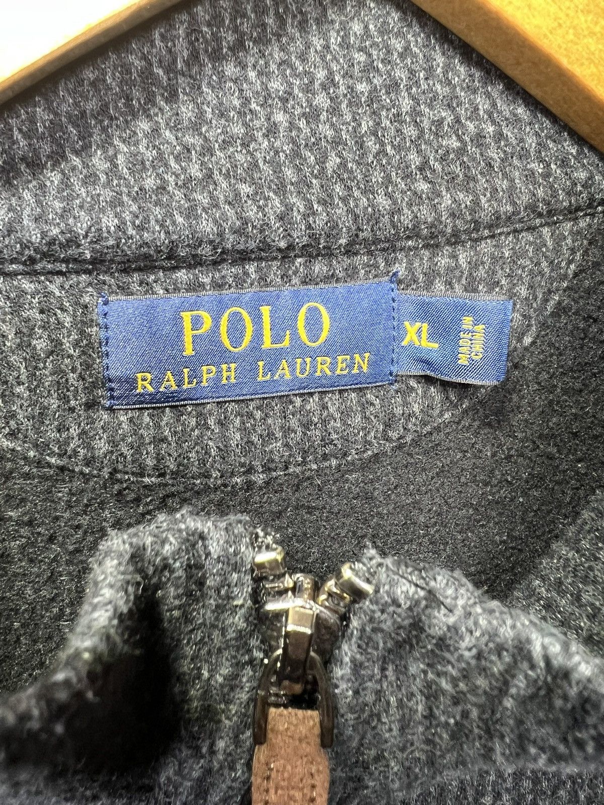 Polo Ralph Lauren Polo Ralph Lauren Sweater XL Heather Full Zip Pockets Zip Size US XL / EU 56 / 4 - 6 Thumbnail