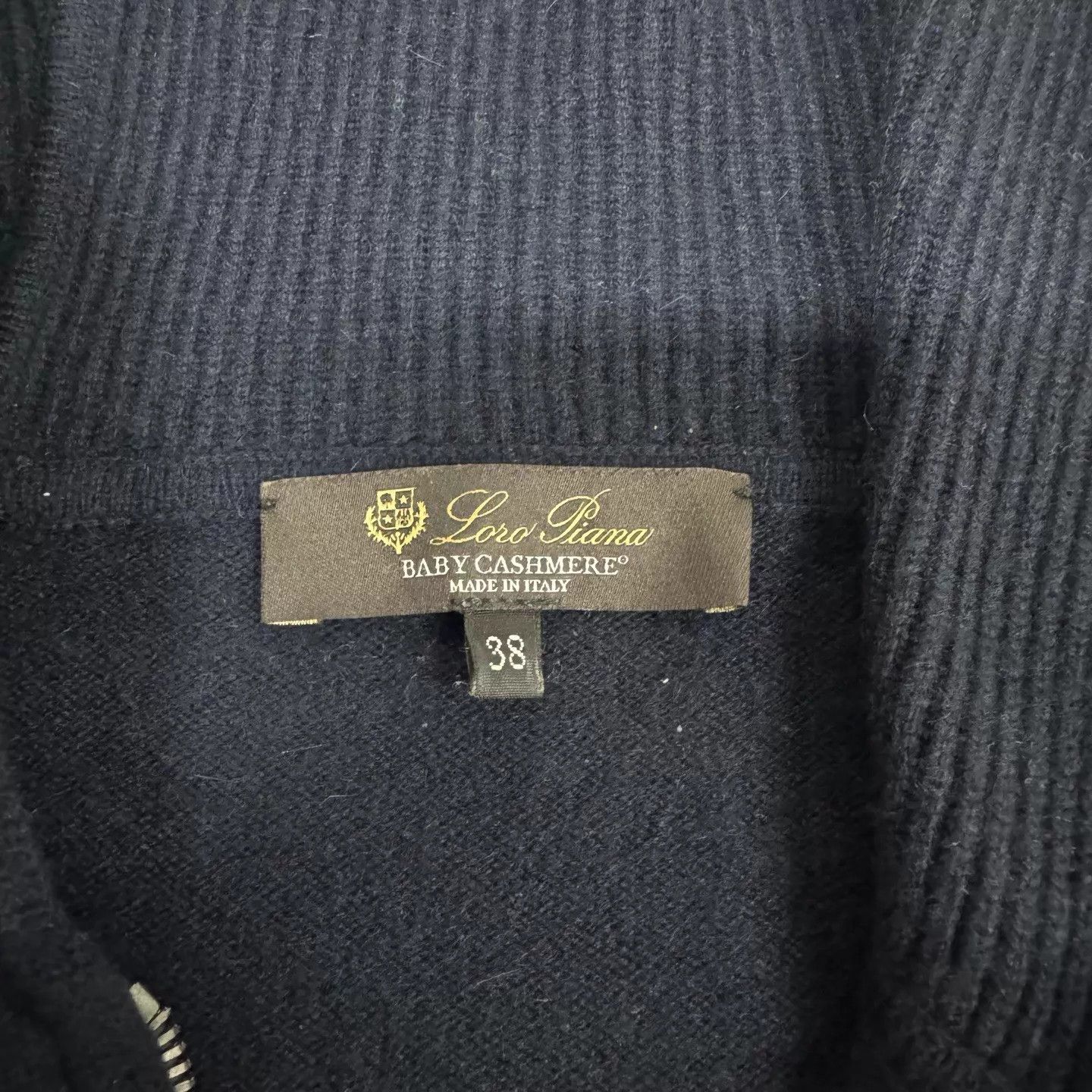 Loro Piana Loro Piana Cashmere Fox & Mushroom Knit Jacket 38 (99 New) Size XS / US 0-2 / IT 36-38 - 5 Thumbnail