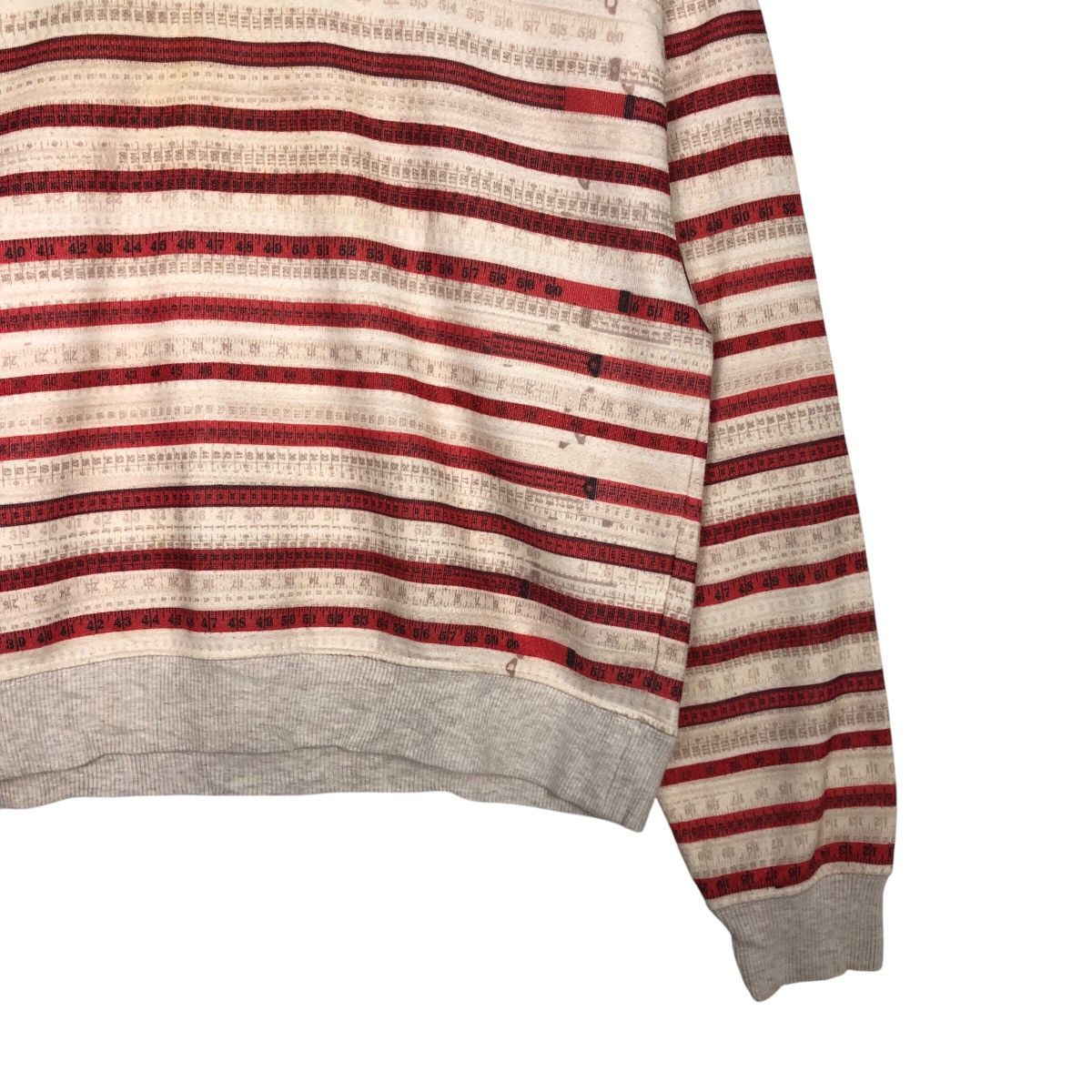 Jean Paul Gaultier 📌Vintage Sweatshirt Striped Design Jean Paul Gaultier Size S / US 4 / IT 40 - 6 Thumbnail