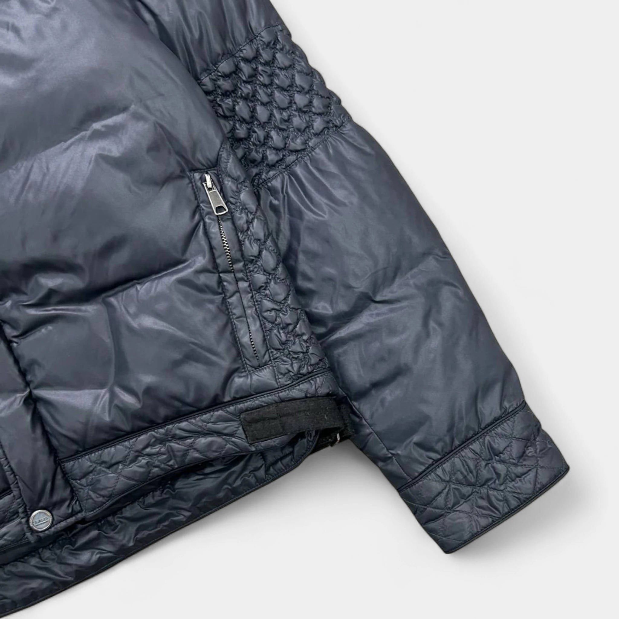 Roberto Cavalli Cavalli Class 2000's Quilted Navy Jacket Size US M / EU 48-50 / 2 - 4 Thumbnail