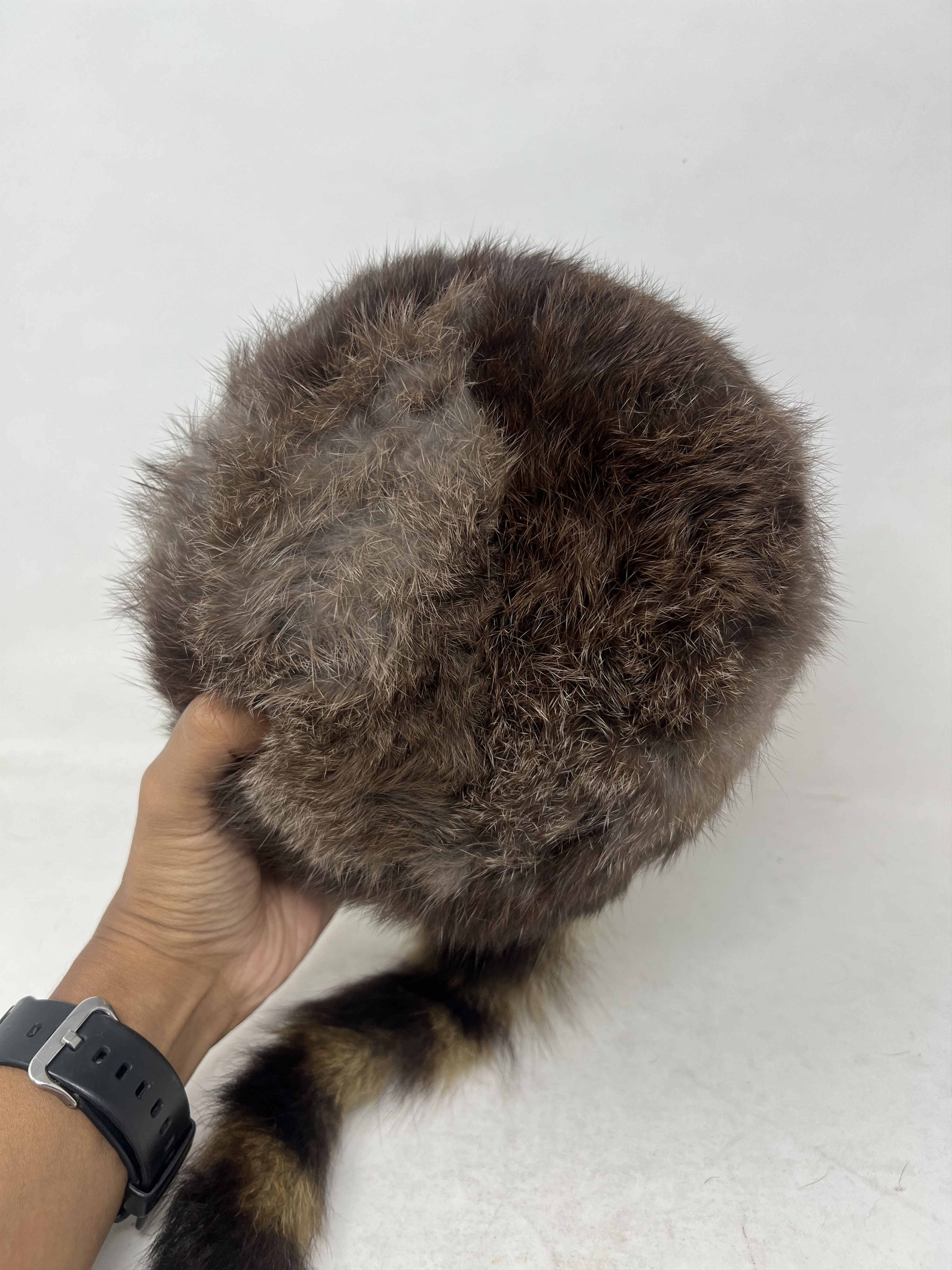 Vintage DAVY CROCKETT RACCON DANIEL BOONE FUR HAT Size ONE SIZE - 6 Thumbnail