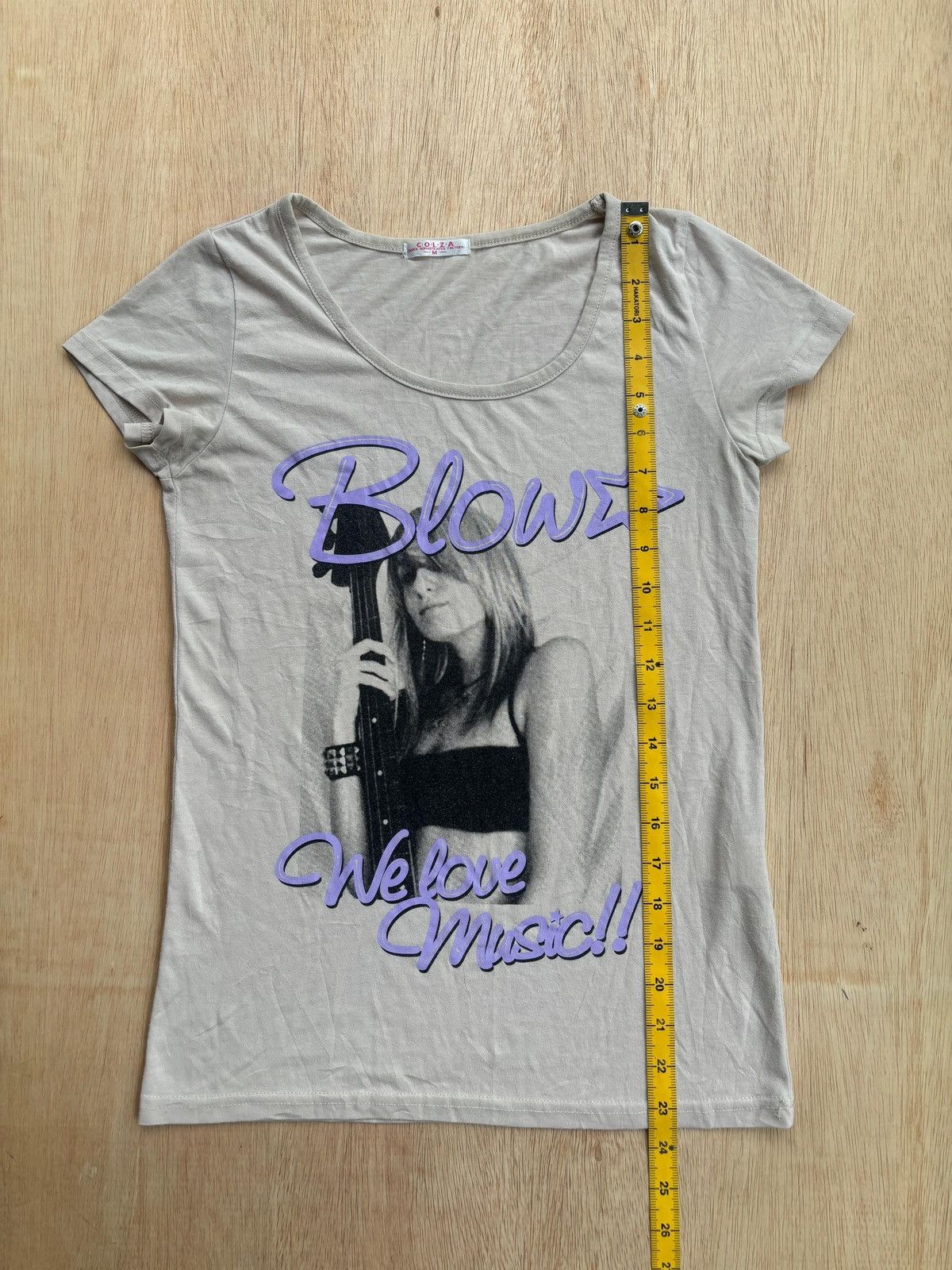 Hysteric Glamour × Japanese Brand Y2k Colza Hysteric Glamour Style Women's Tshirt Size M / US 6-8 / IT 42-44 - 7 Thumbnail