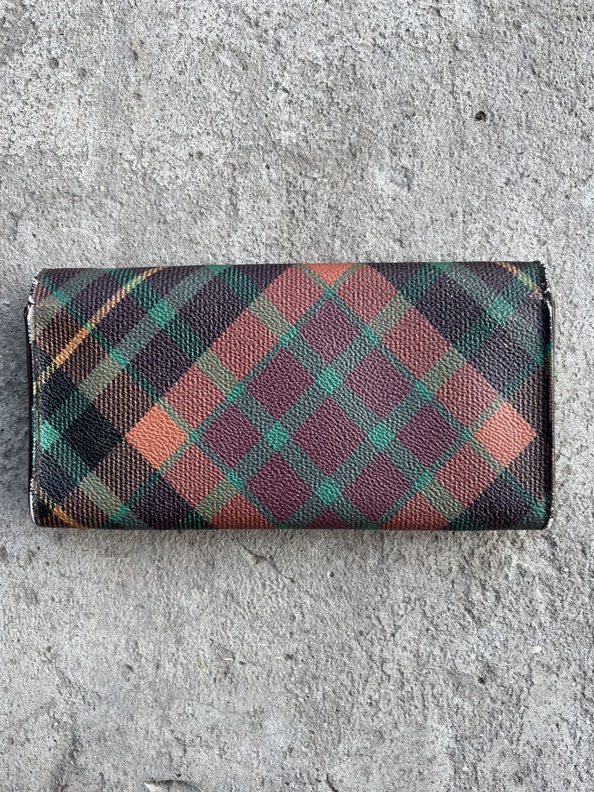 Vivienne Westwood Vintage Vivienne Westwood Leather Orb Logo Monogram Wallet Size ONE SIZE - 2 Thumbnail