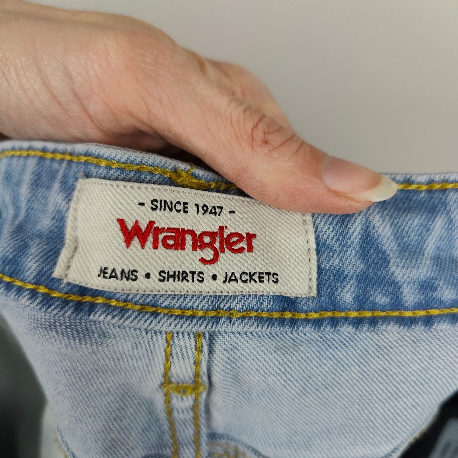 Wrangler Wrangler High Rise Bold Boot Cut Jeans Womens 10x32 Size 32" / US 10 / IT 46 - 7 Thumbnail