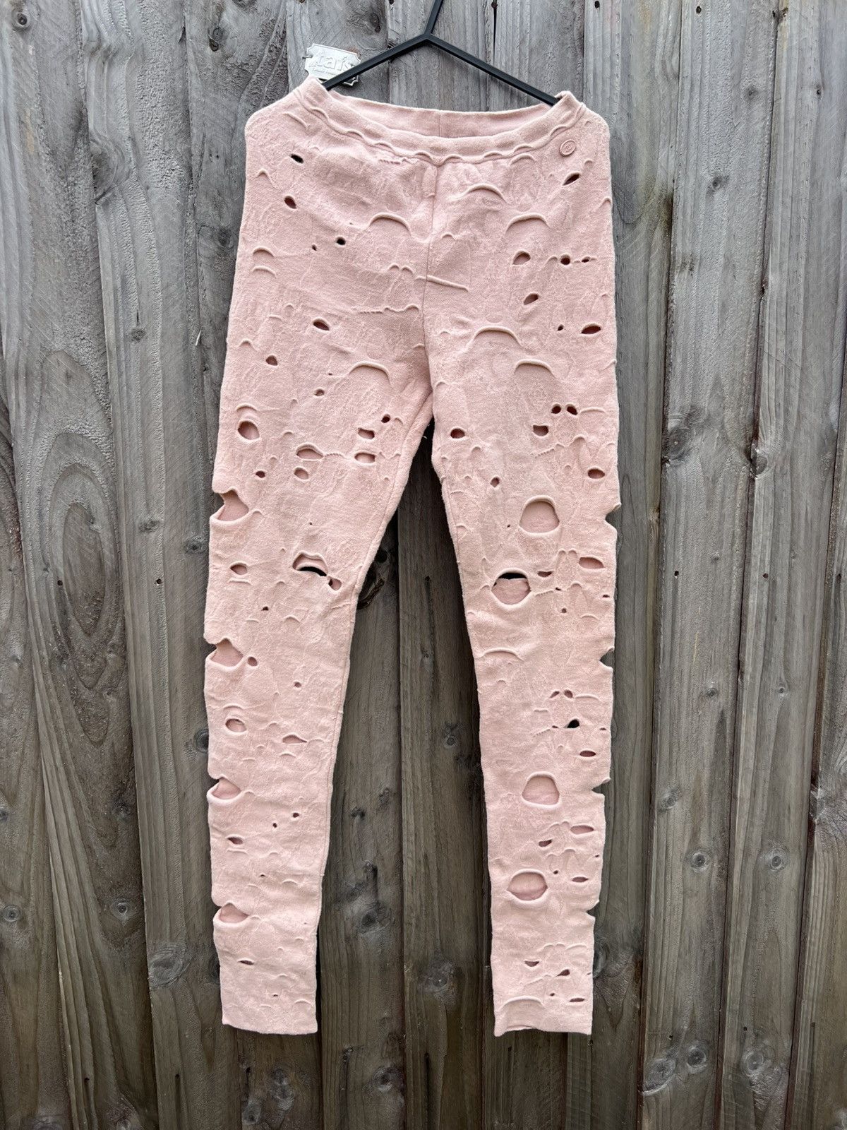 Chanel CHANEL Runway Wool Leggings — Supermarket Collection AW14 Size 24" / US 00 / IT 34 - 1 Thumbnail