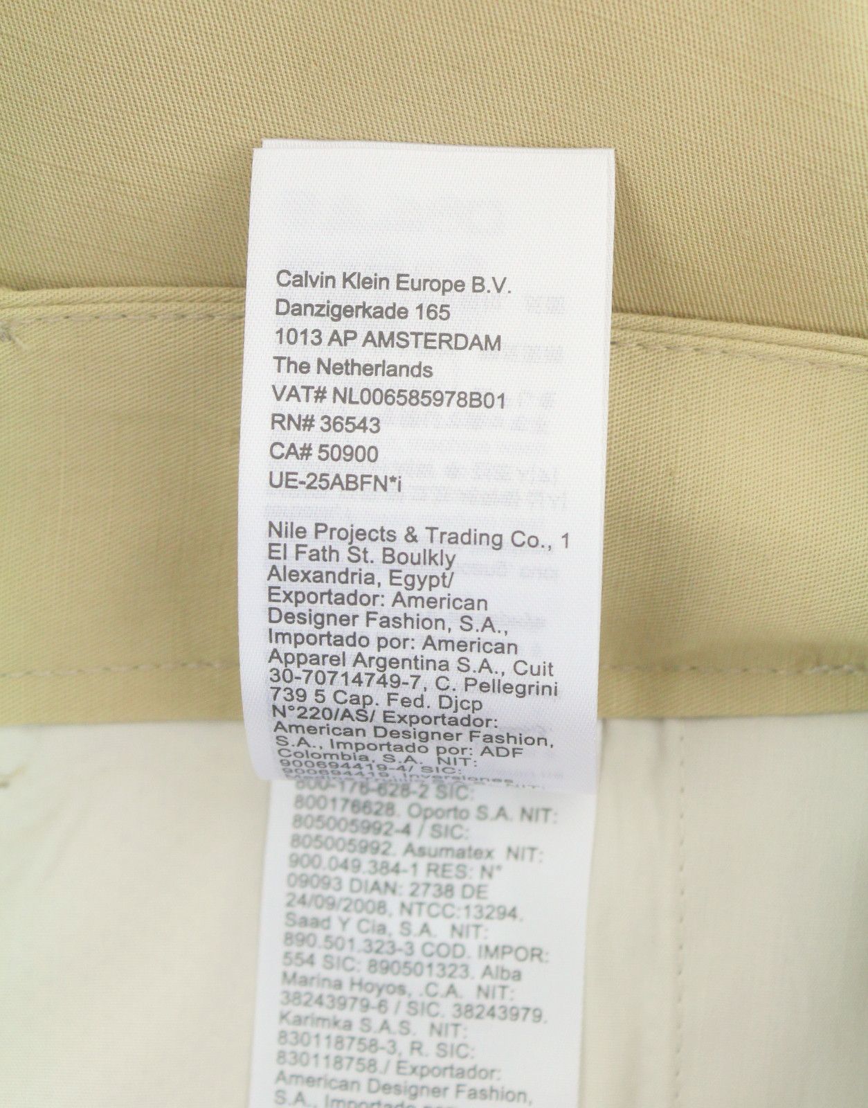 Calvin Klein PIECE DYED TENCEL W32/L32 Relaxed Trousers 87459 Size US 32 / EU 48 - 9 Thumbnail