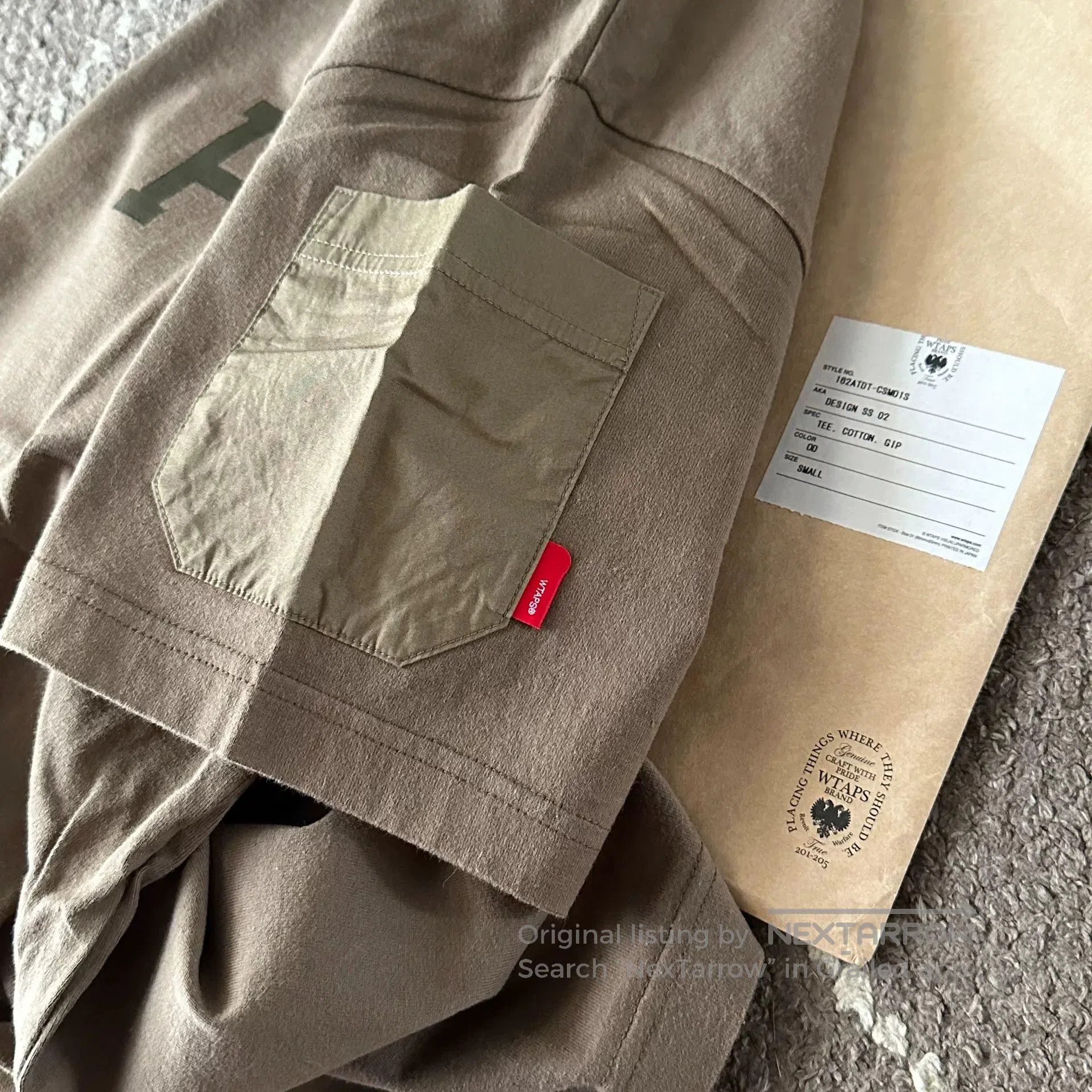 Wtaps WTAPS GIP Limited T. Size US S / EU 44-46 / 1 - 5 Thumbnail