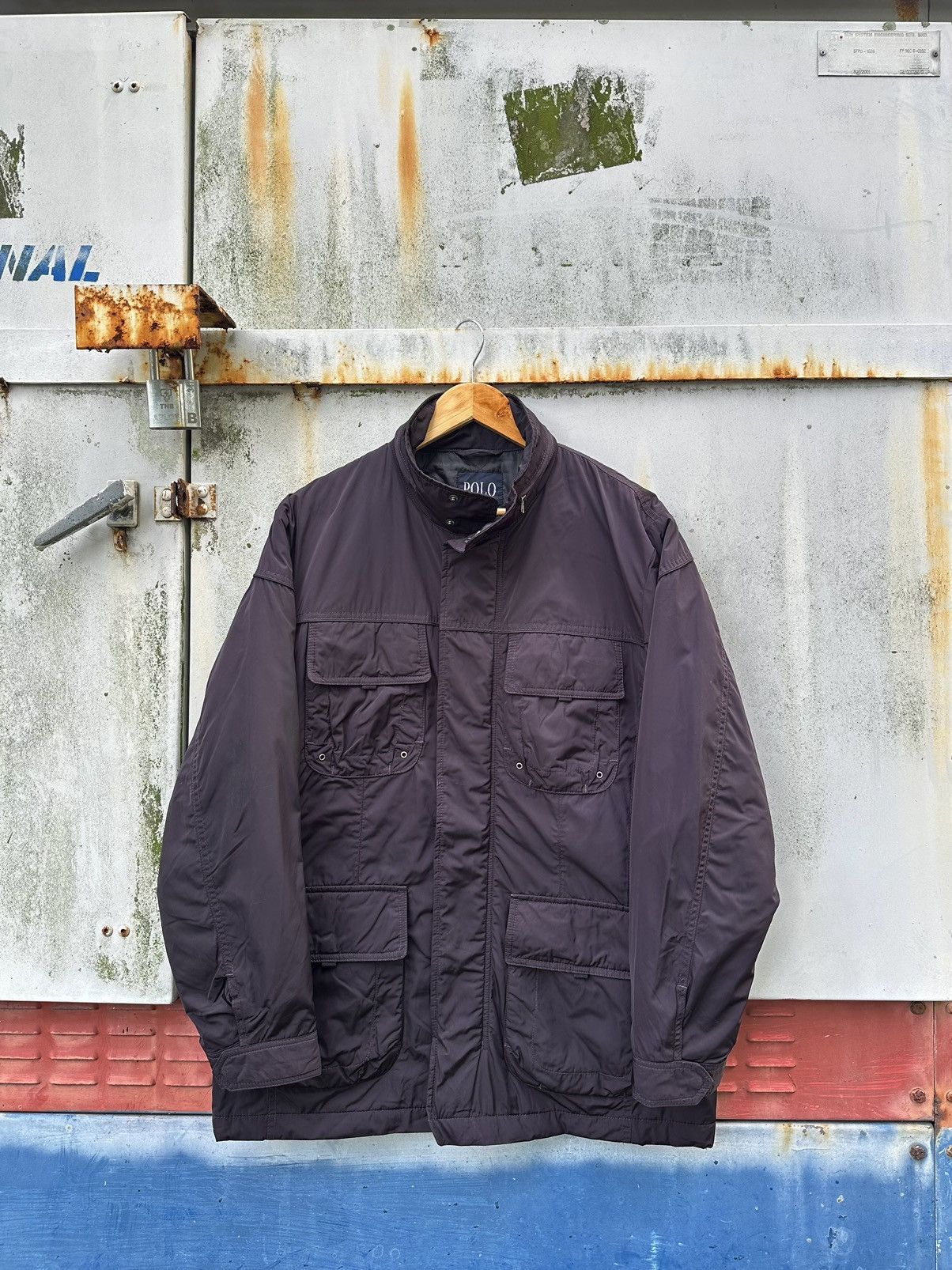 If Six Was Nine 👹Polo British Country Black Utility Jacket Size US L / EU 52-54 / 3 - 2 Thumbnail