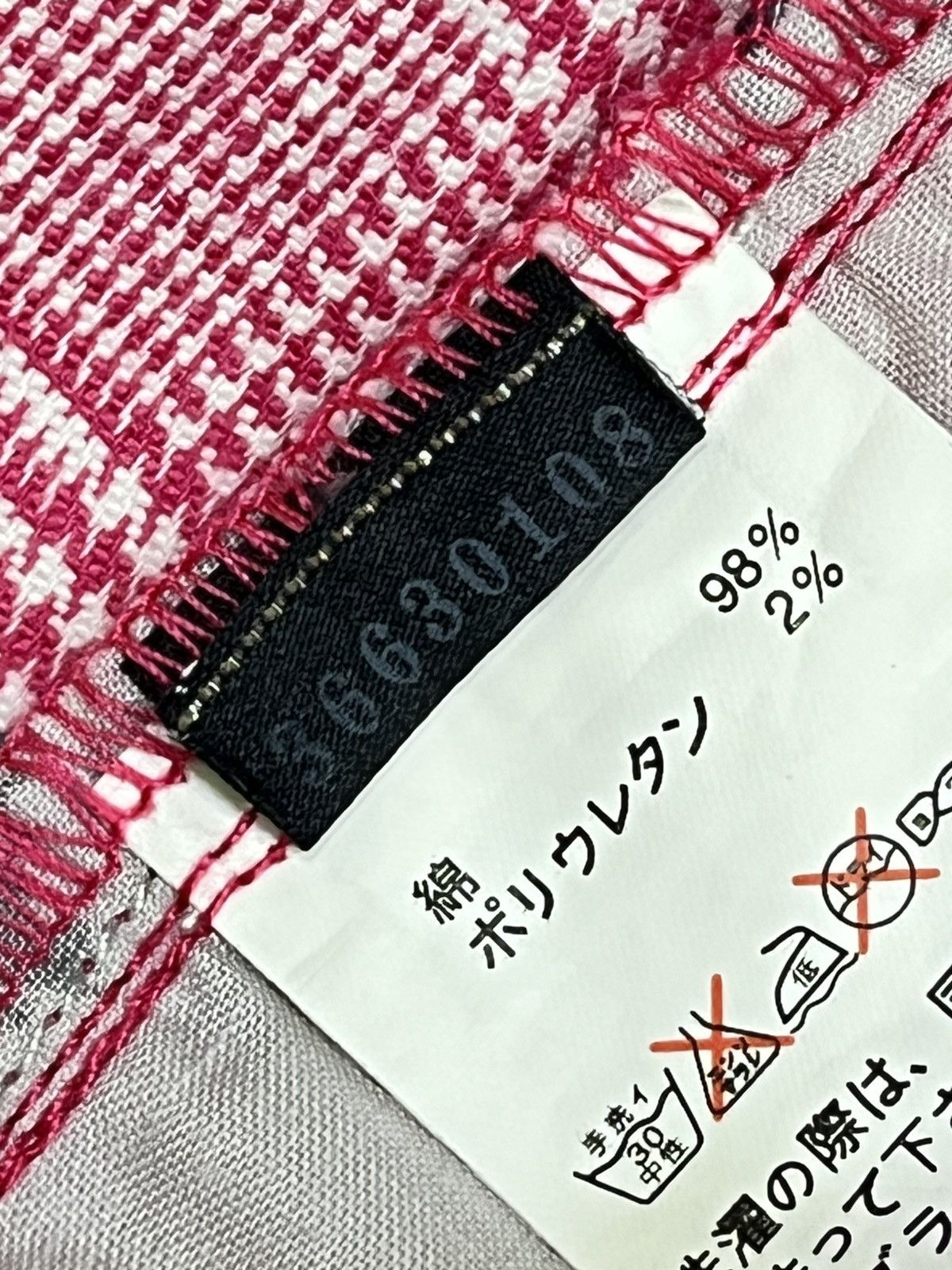 Oakley Vintage Oakley Skull Pink Houndstooth Flare Pants Rare Size 30" / US 8 / IT 44 - 15 Thumbnail