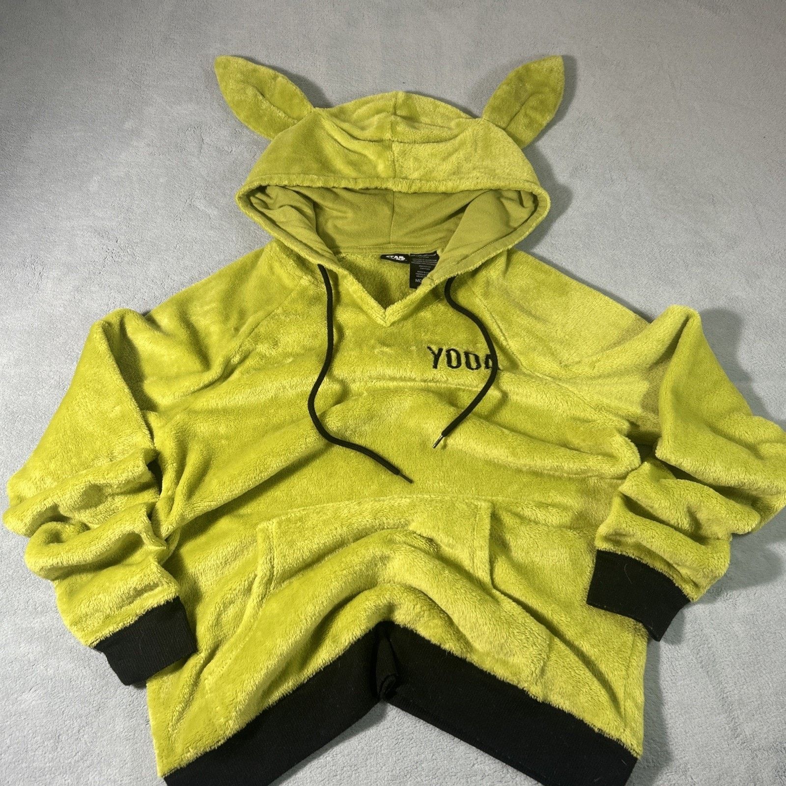 Disney Starwars Yoda Ears Hoodie Medium Hot Topic Invader Zim Gir Size M / US 6-8 / IT 42-44 - 9 Thumbnail