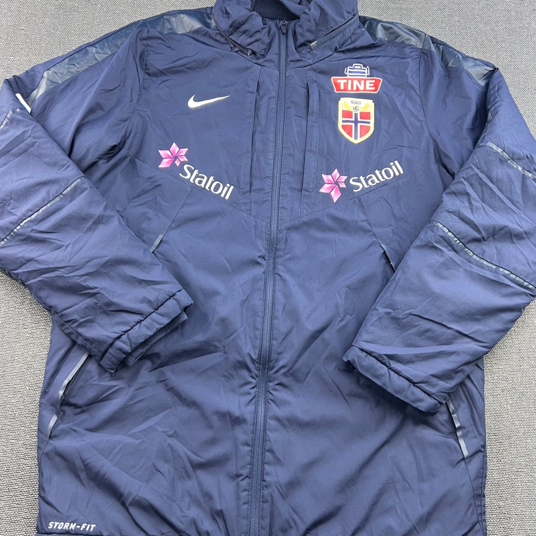 Nike Nike Storm-Fit Parka Jacket Mens Medium Blue Football 2021 2022 Norway Nike Storm-Fit Parka Jacket Mens Medium Blue Football 2021 2022 Size US M / EU 48-50 / 2 - 2 Thumbnail