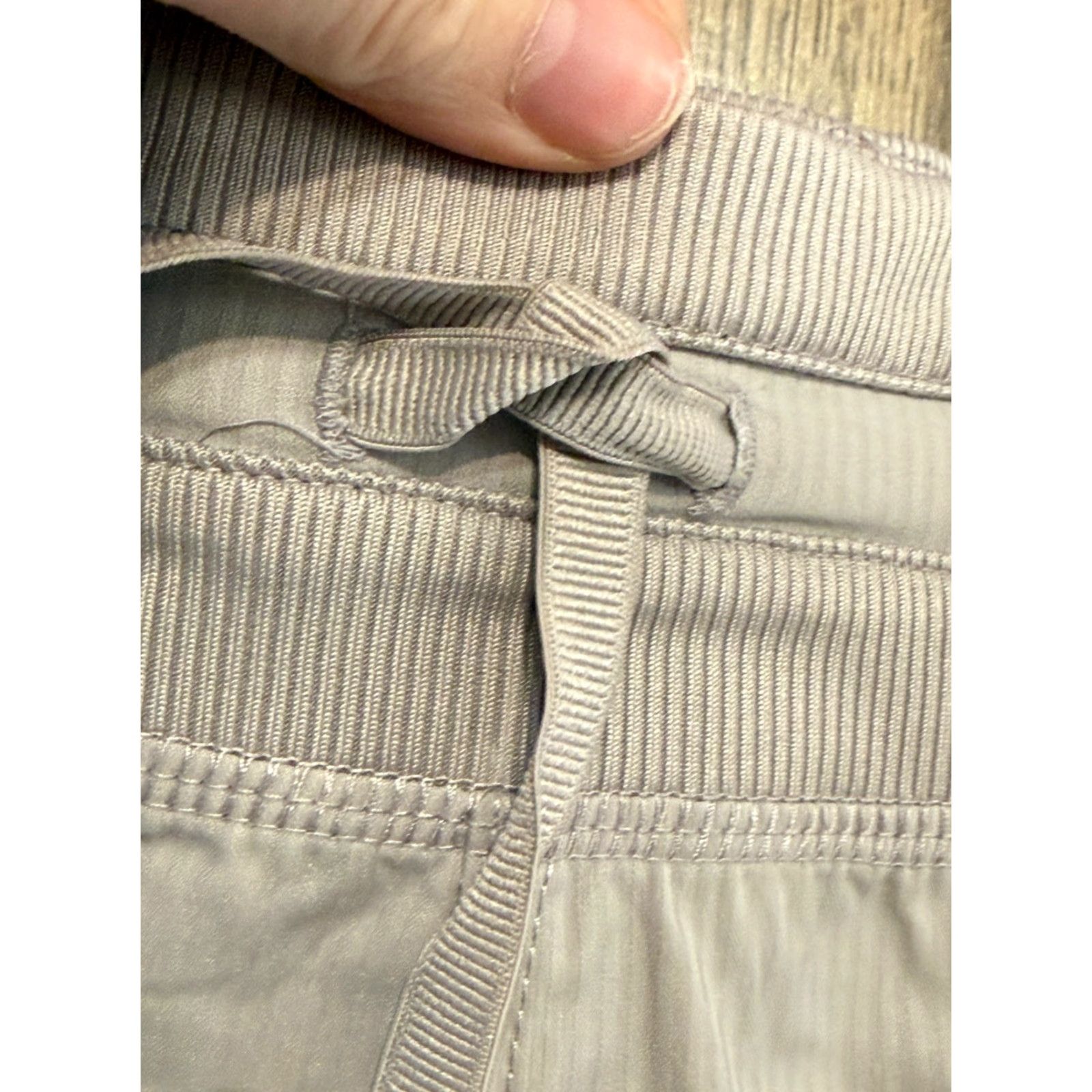 Avia AVIA Pants Women's XXL Gray Tie Waist Ankle Jogger Straight Leg Pants Size 40" / US 18 - 4 Thumbnail