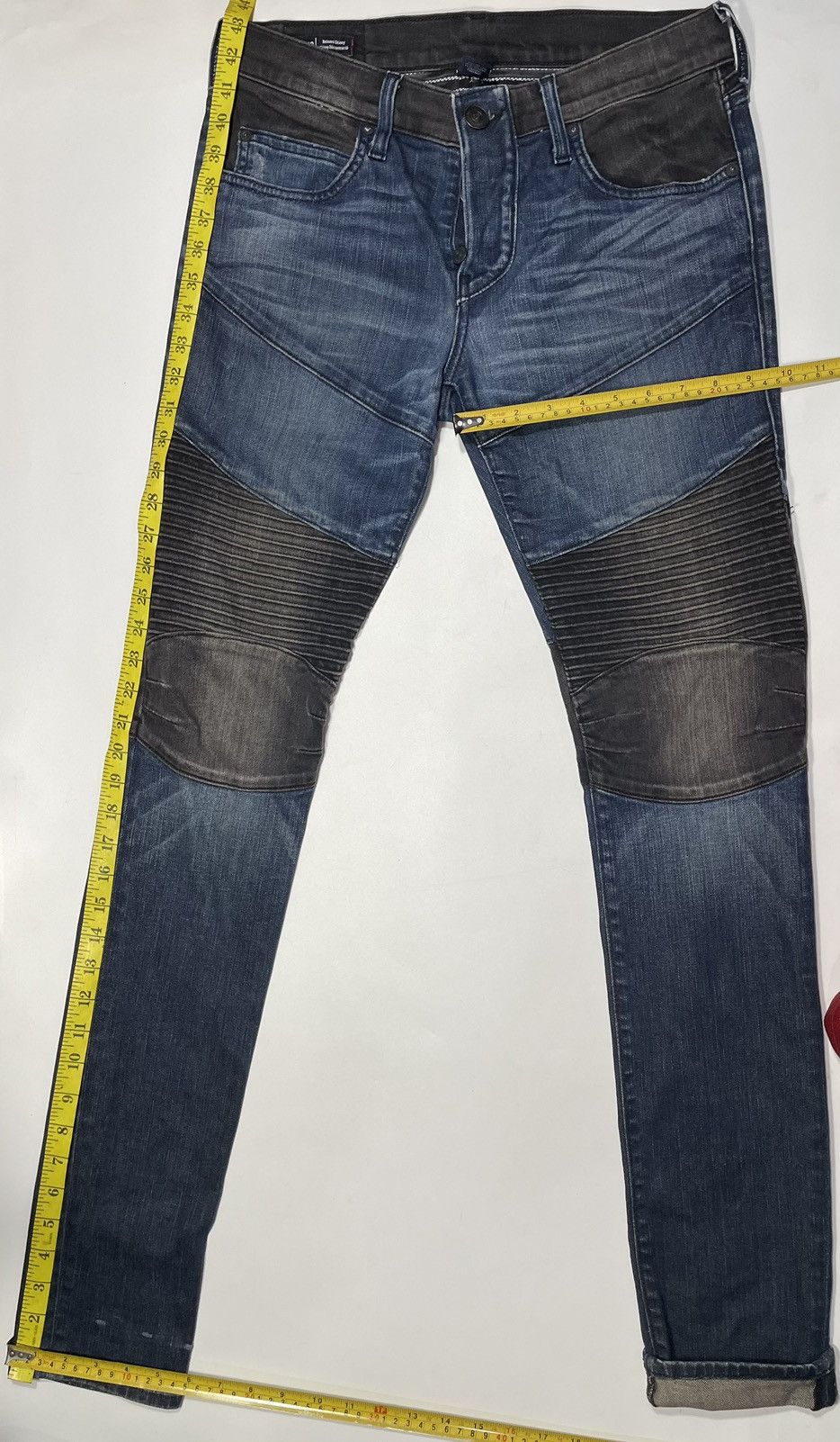 True Religion Vtg True Religion Rocco ripstop distress biker denim skinny Size US 28 / EU 44 - 11 Thumbnail