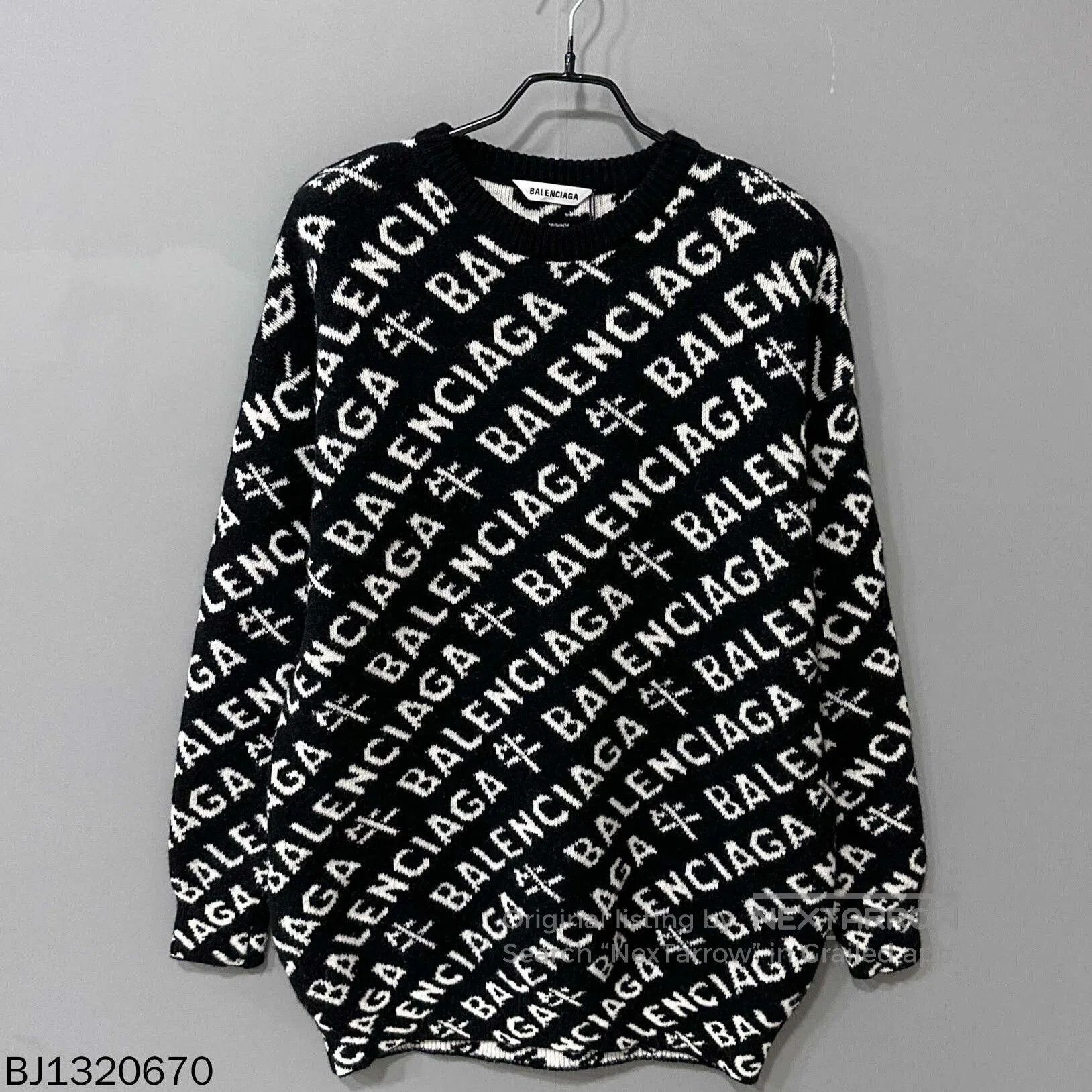 Other Balenciaga Year of Ox Limited Logo Knit. Size XS / US 0-2 / IT 36-38 - 1 Thumbnail