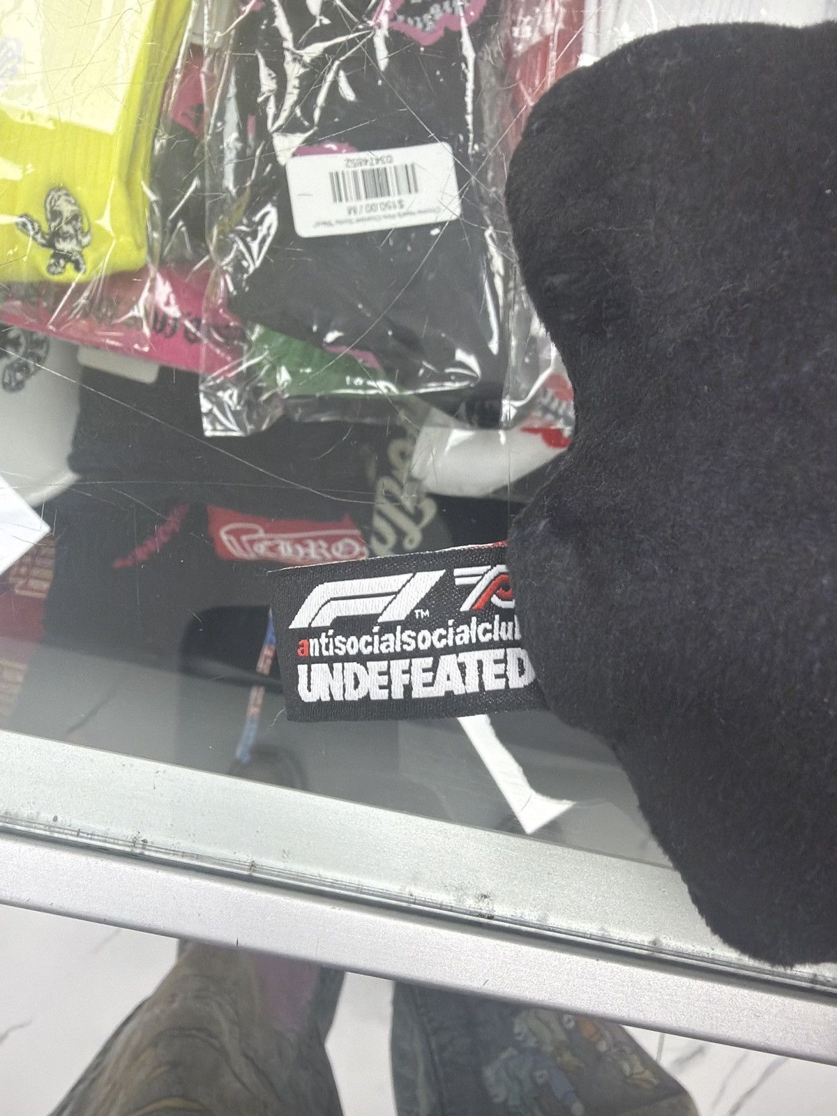 Anti Social Social Club × Undefeated Anti Social Social Club UNDFTD X F1 Pillow "Black" Size ONE SIZE - 3 Thumbnail