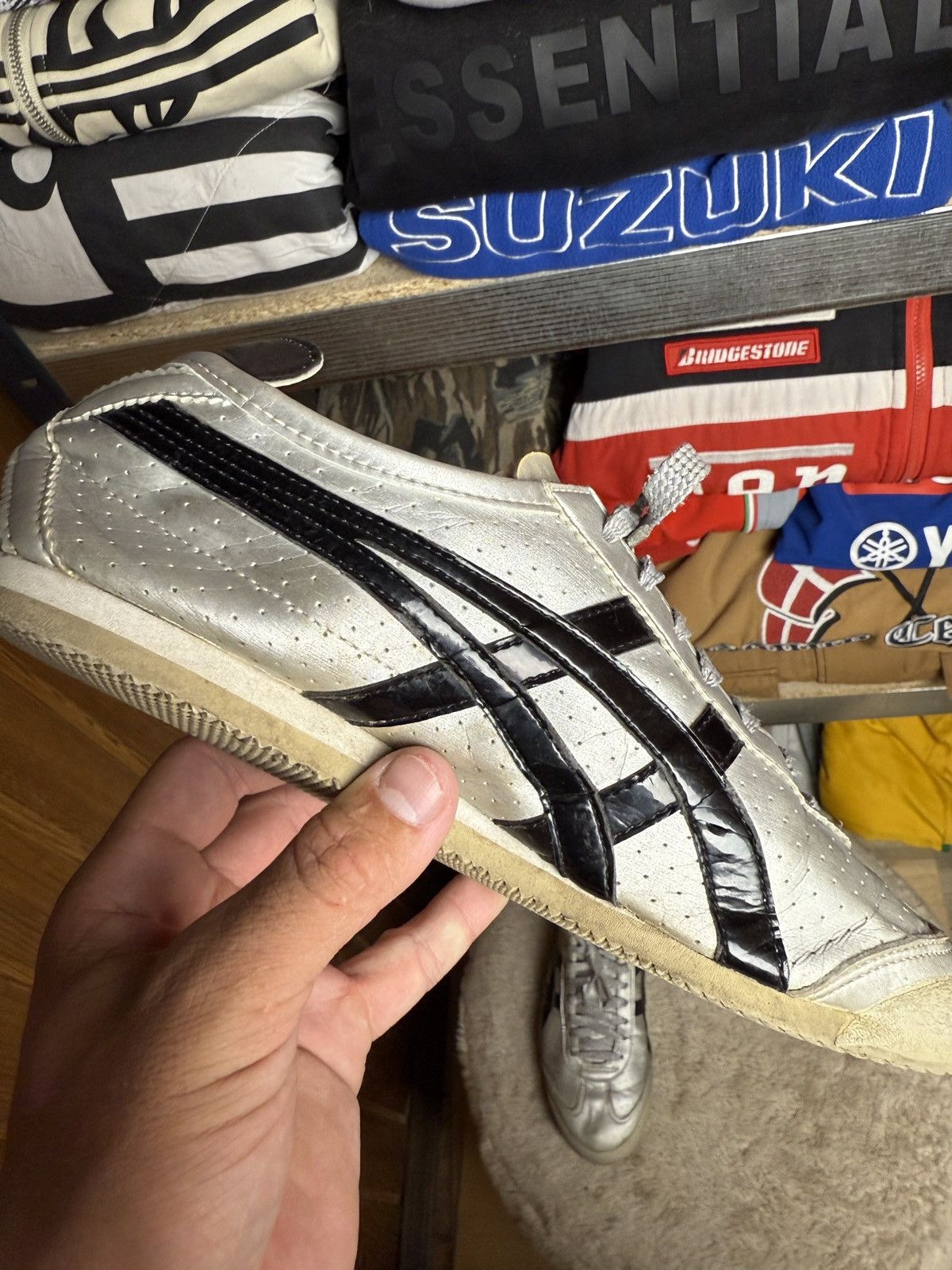Asics ASICS Onitsuka Tiger Mexico 66 Silver Size US 7 / IT 37 - 9 Thumbnail