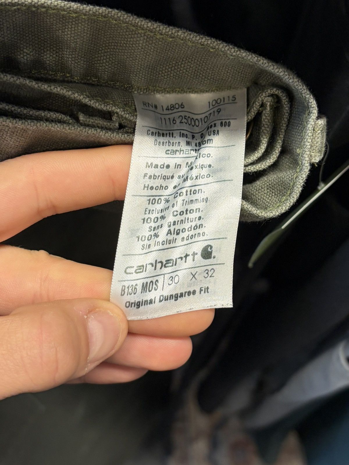Carhartt Moss green Carhratt Double knee Size US 30 / EU 46 - 6 Thumbnail