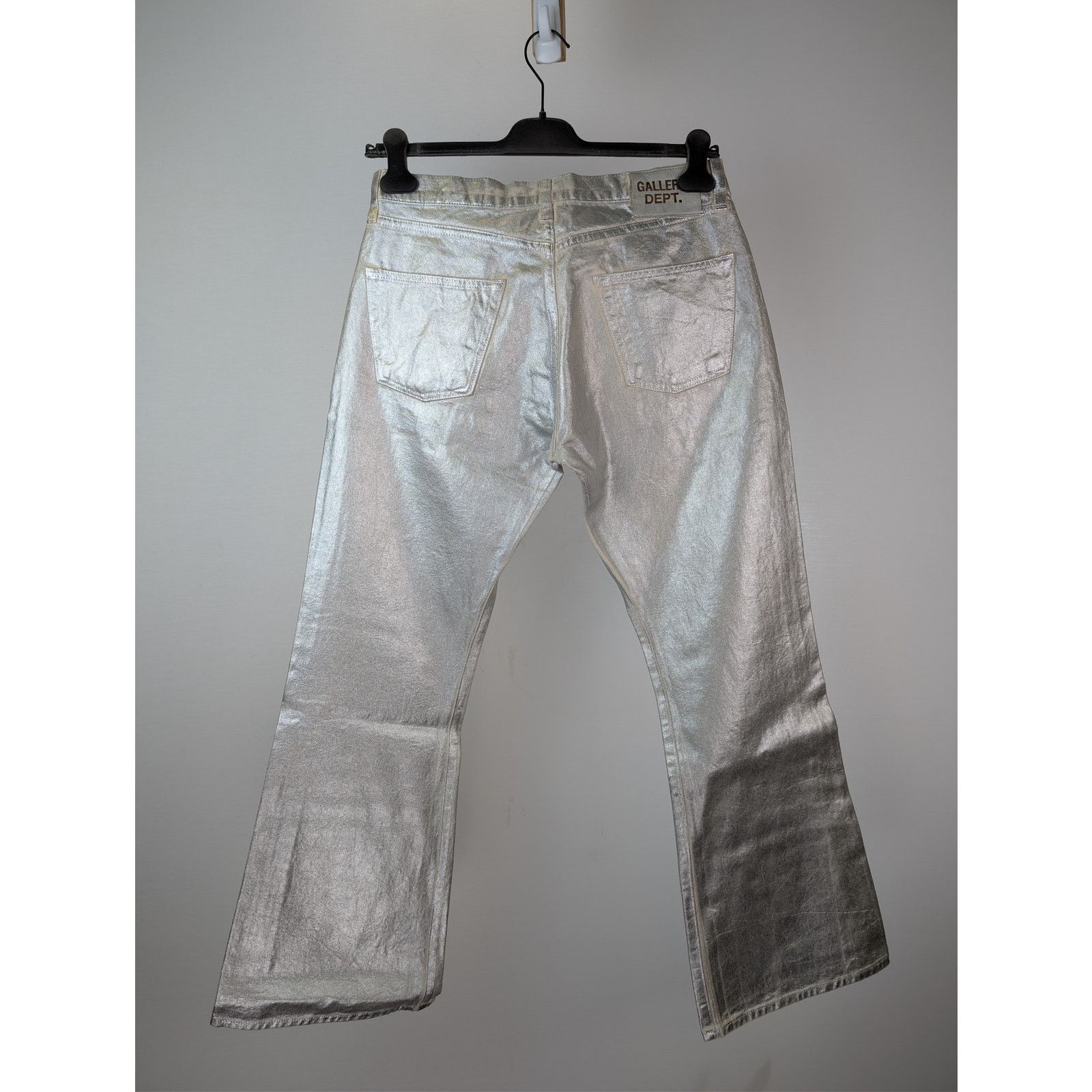 Gallery Dept. o1rshd1 Logan Gollactic Bootcut Jeans in Silver Size US 32 / EU 48 - 8 Thumbnail
