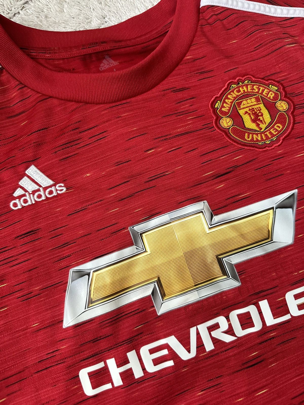 Adidas Adidas Manchester United 2020-2021 Home Jersey vintage bloke Size US S / EU 44-46 / 1 - 2 Thumbnail