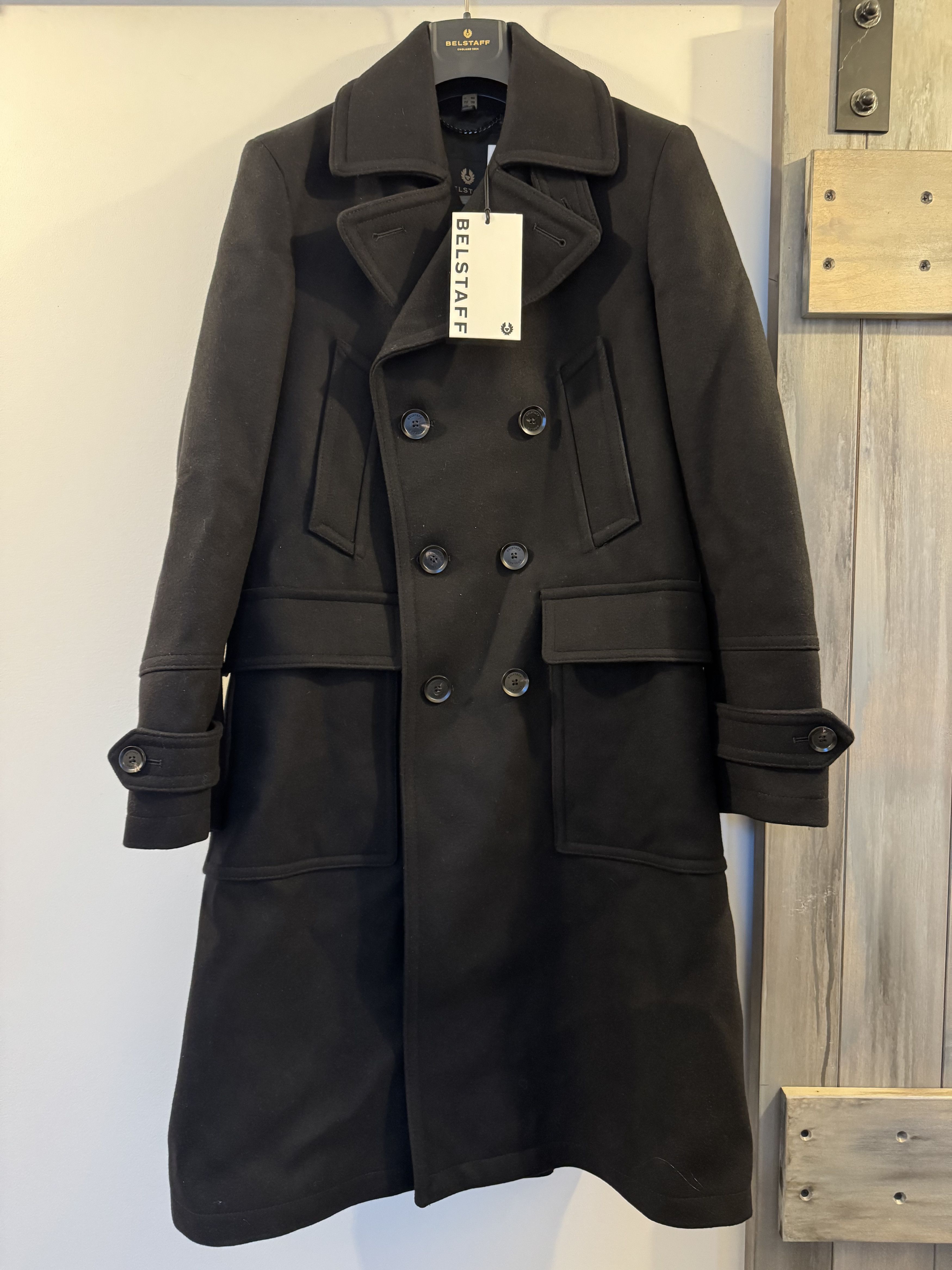 Belstaff New with Tags (NWT) - Belstaff - Milford Coat - Black - IT48 Size US M / EU 48-50 / 2 - 1 Thumbnail