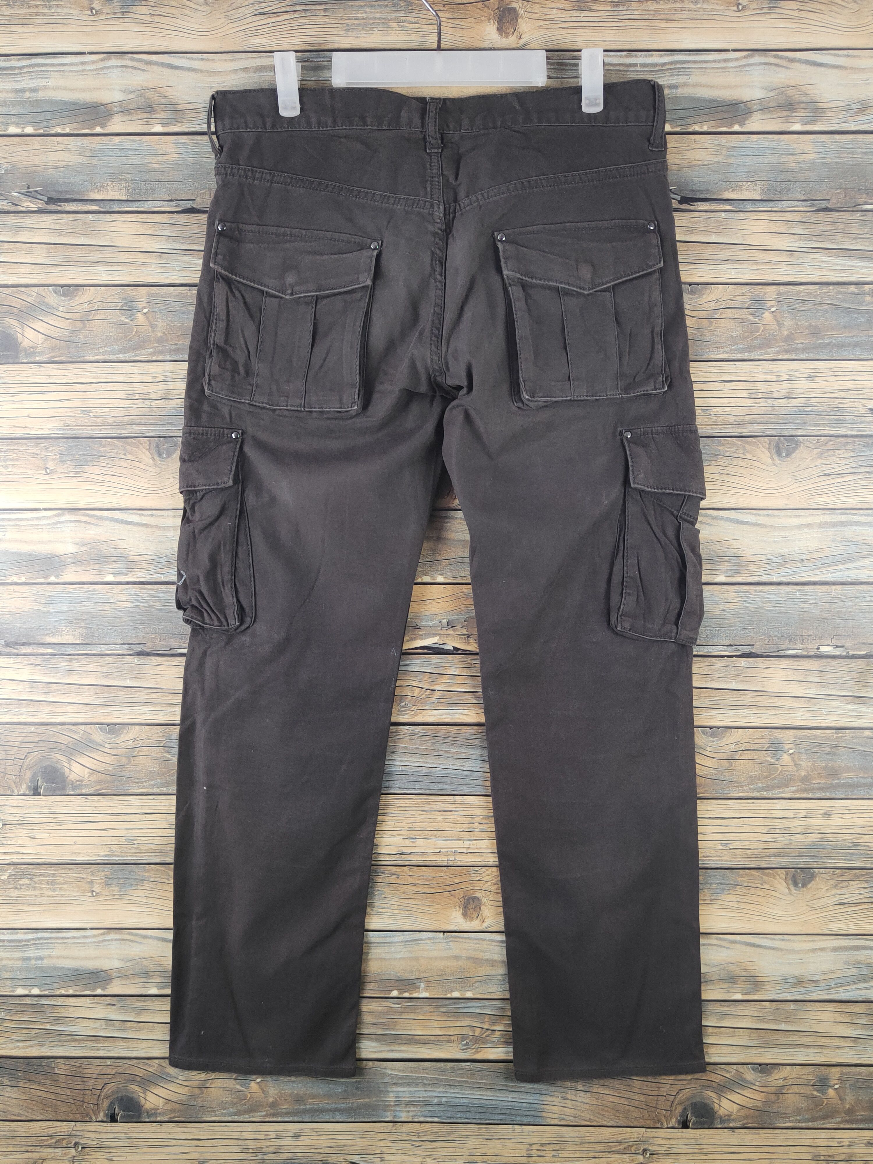 Japanese Brand DL TK takeo kikuchi Mixpice Multipocket Cargo Pants #1918 Size US 33 - 7 Thumbnail