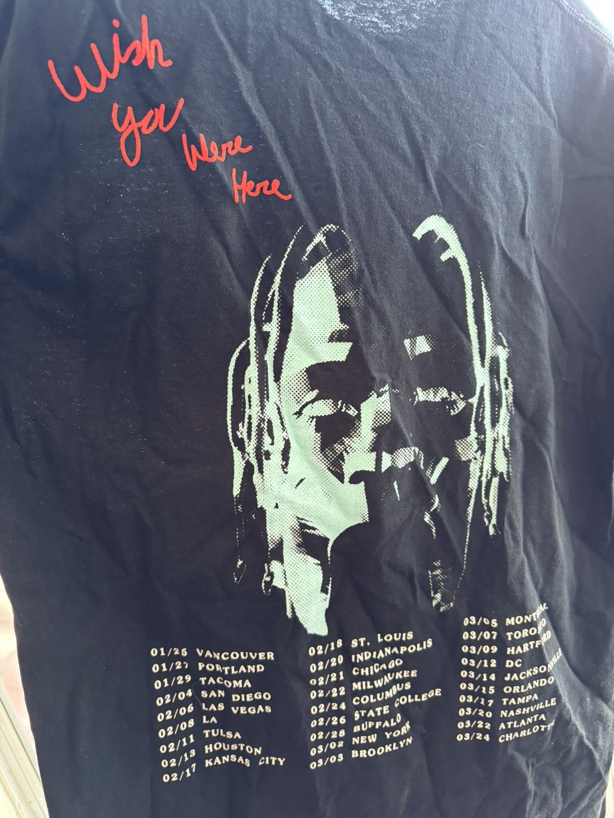 Travis Scott Travis Scott Astroworld Tee Size US M / EU 48-50 / 2 - 4 Thumbnail