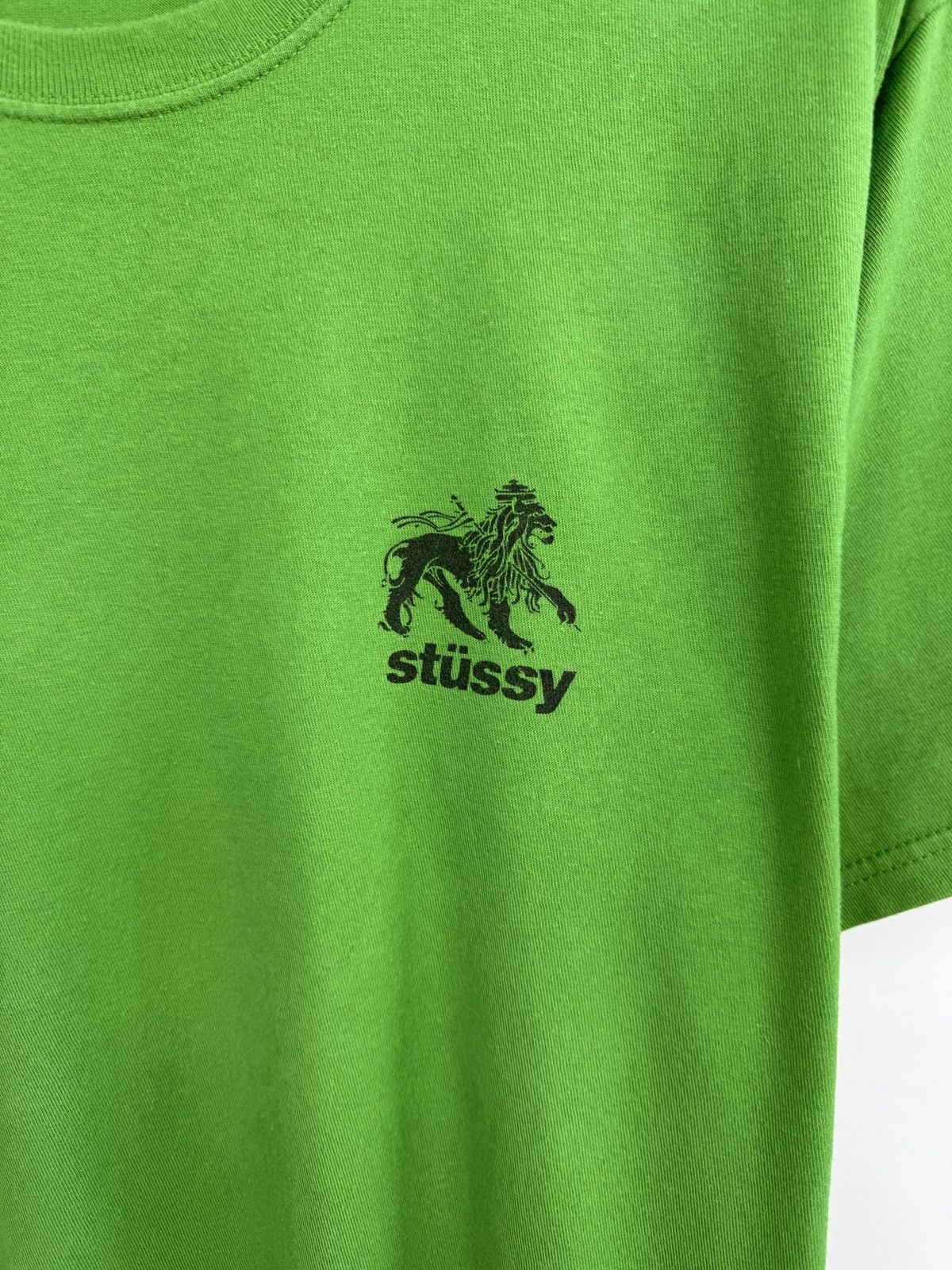 Stussy 🇺🇸 Y2K Stussy Rasta Lion T-Shirt Skatewear Rare Retro Hype Size US L / EU 52-54 / 3 - 8 Thumbnail