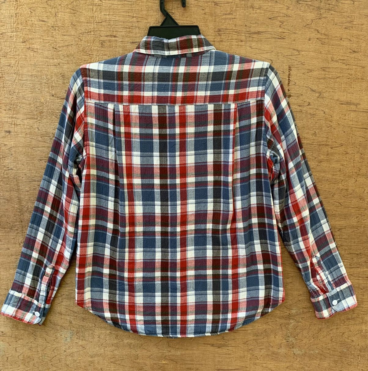 Issey Miyake Ne-net x Issey Miyake Plaid Tartan Flannel Shirt Size US M / EU 48-50 / 2 - 5 Thumbnail