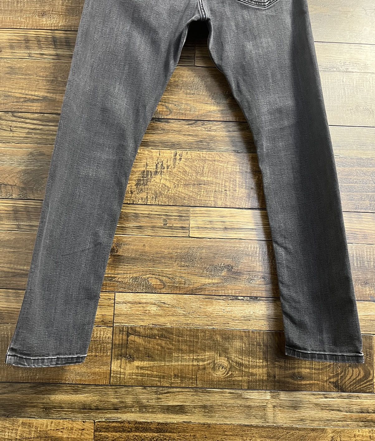 Diesel DIESEL Diesel D-Luster Grey Denim Jeans Slim Fit Stretch Size US 30 / EU 46 - 7 Thumbnail