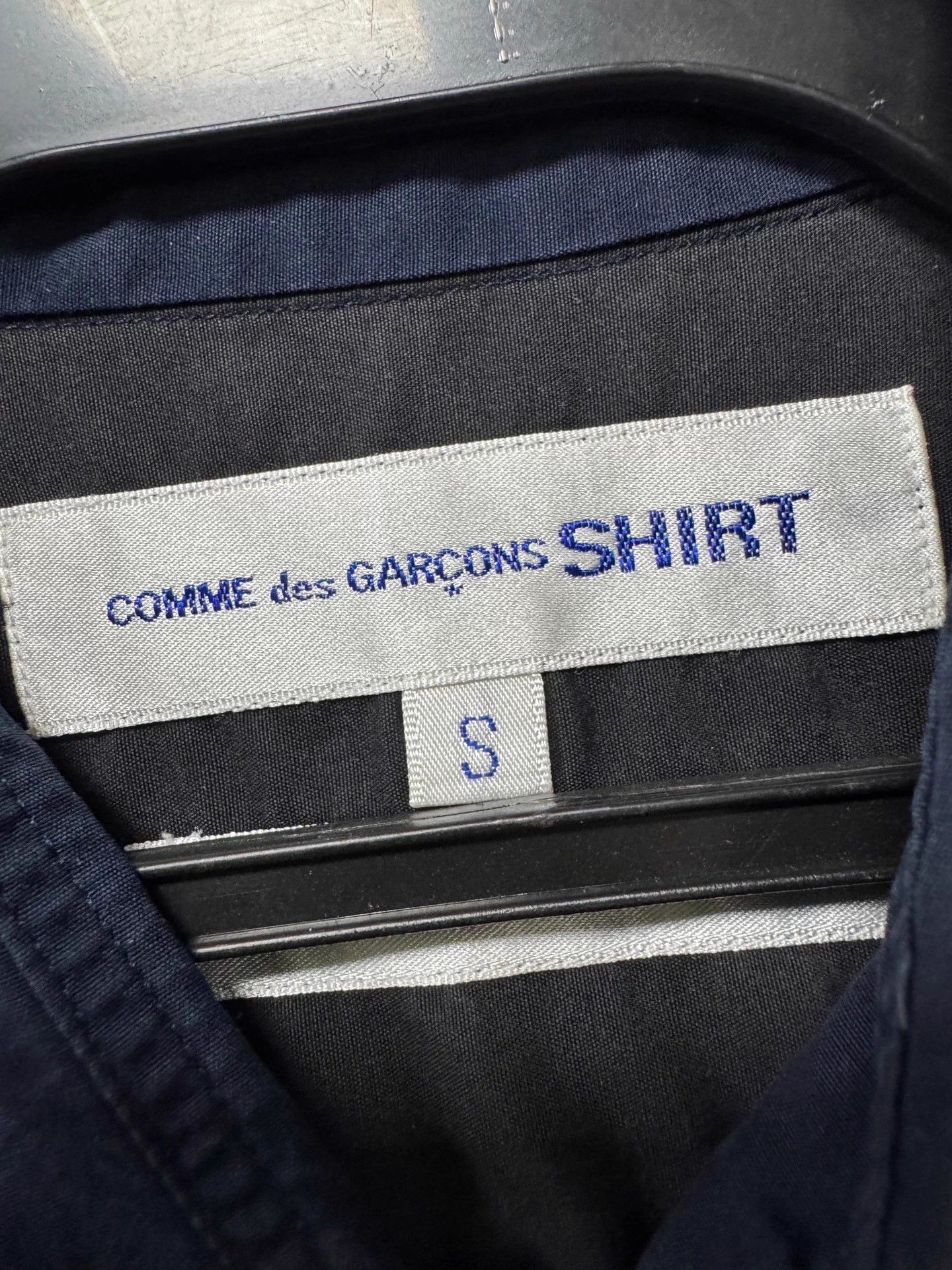 Comme des Garcons CDG Shirt colorblock LS S blue/black Size US S / EU 44-46 / 1 - 3 Thumbnail