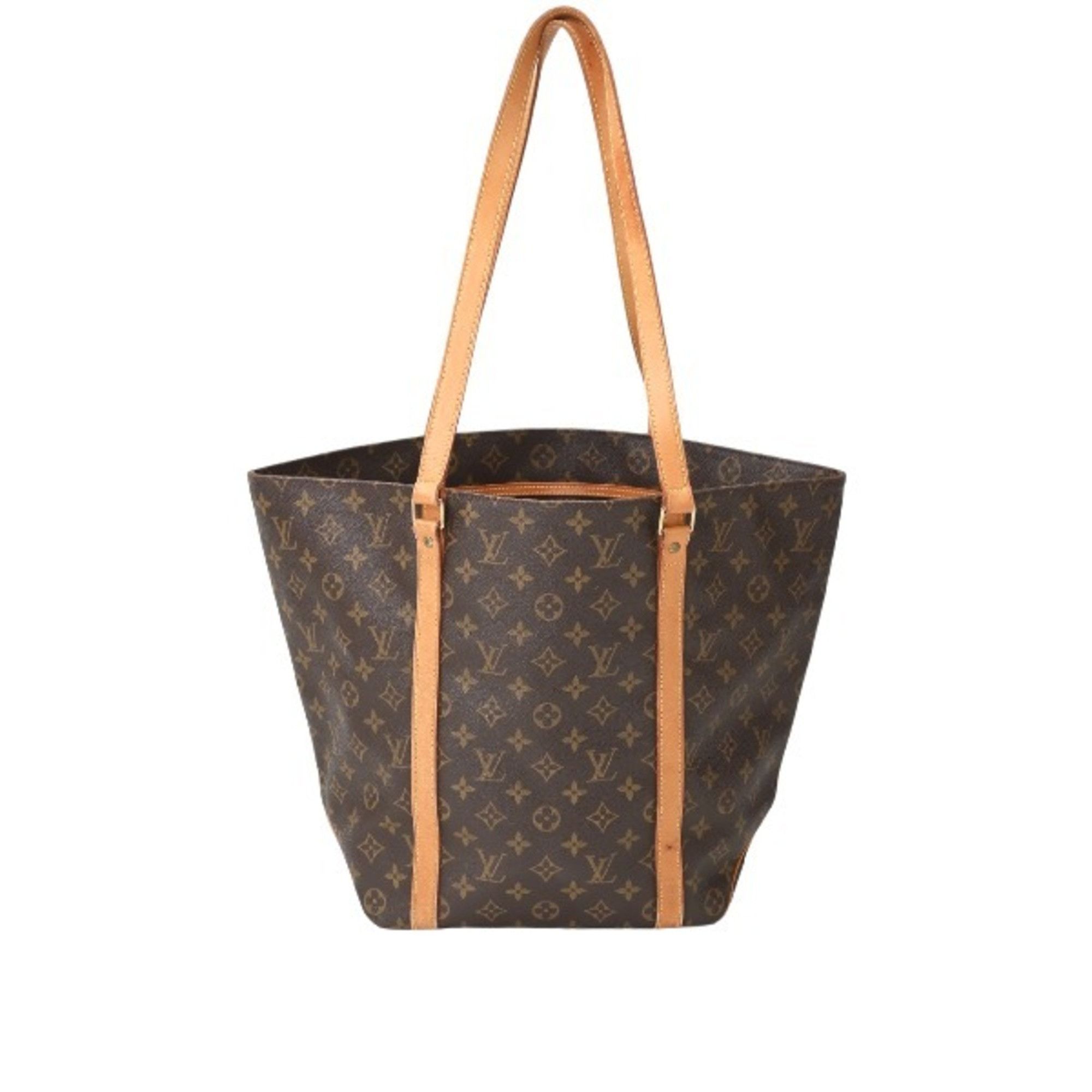 image of Louis Vuitton Tote Bag Monogram Sack Shopping M51109 Louis Vuitton Brown Lv, Women's