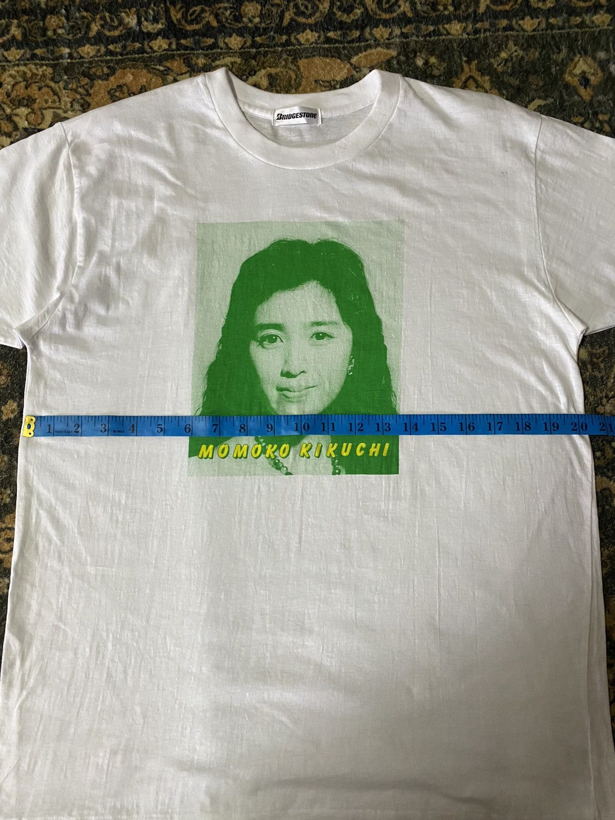 Band Tees Vintage BRIDGESTONE X MOMOKO KIKUCHI T-Shirt Size US M / EU 48-50 / 2 - 8 Thumbnail