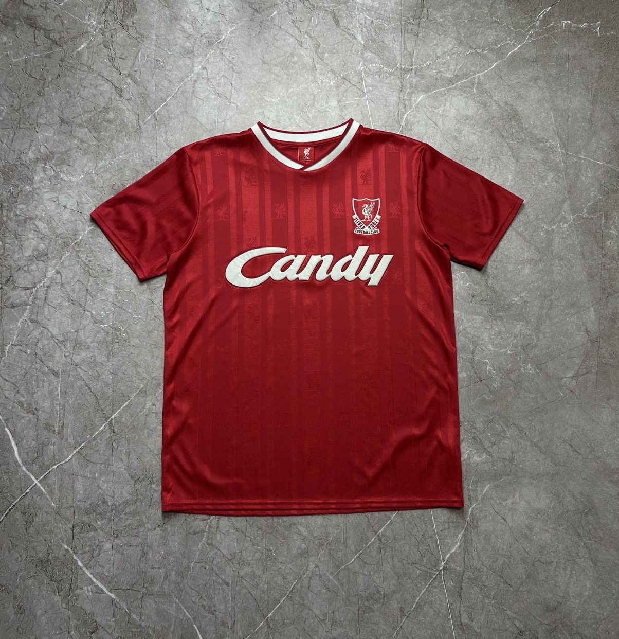 Vintage Vintage Livepool Candy Jersey Streetwear Y2k Rare Sportswear Size US L / EU 52-54 / 3 - 1 Thumbnail