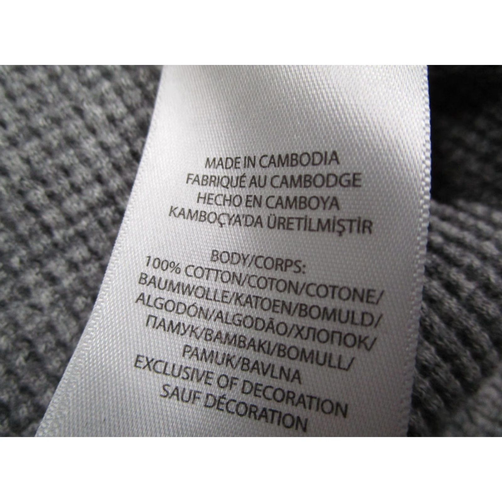 Polo Ralph Lauren Polo Ralph Lauren Sweater Womens Large Gray Waffle Knit Thermal Cotton Logo Size L / US 10 / IT 46 - 4 Thumbnail