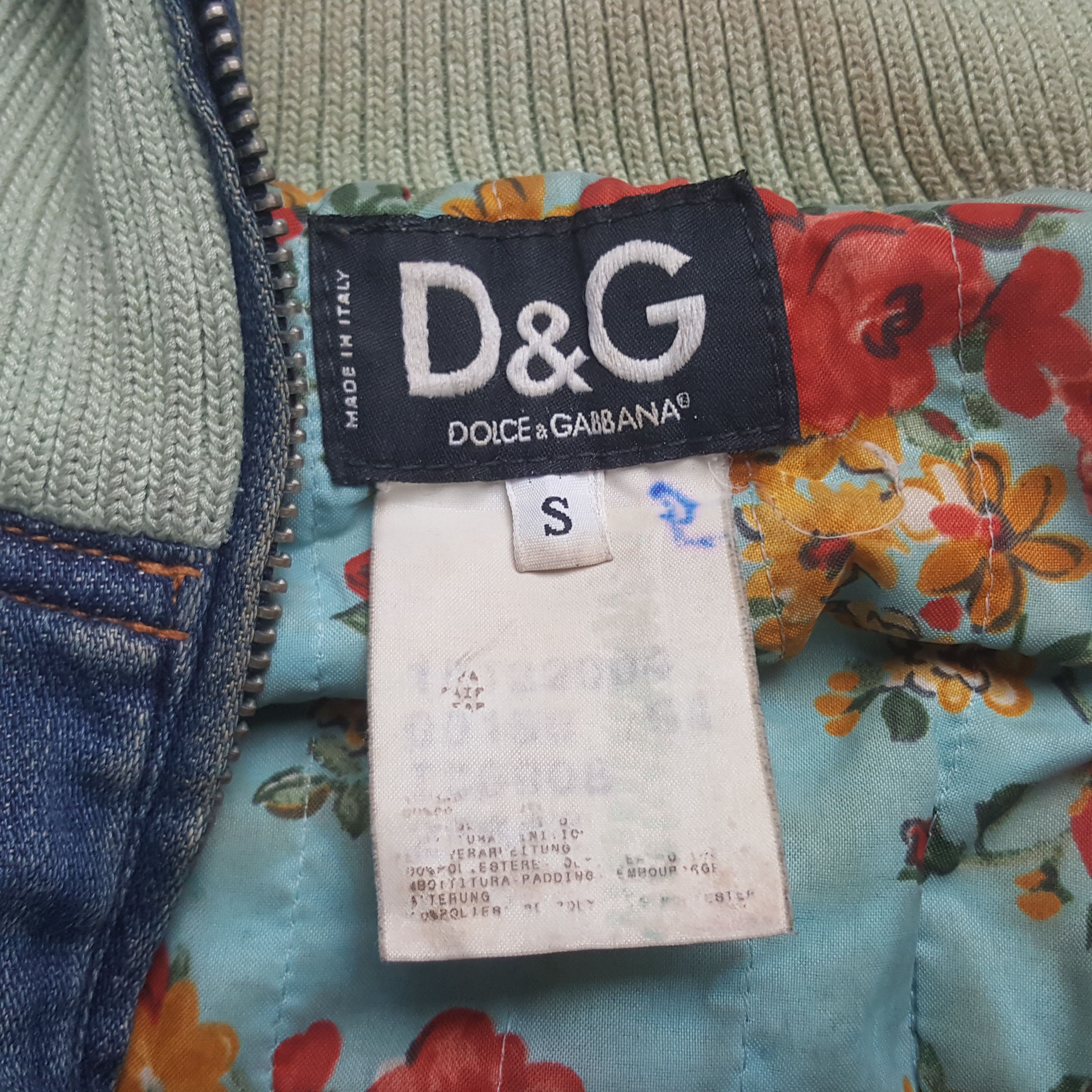 Dolce & Gabbana Vintage Dolce & Gabbana Italian Brand Crop Denim Jacket RR4 Size XS / US 0-2 / IT 36-38 - 5 Thumbnail