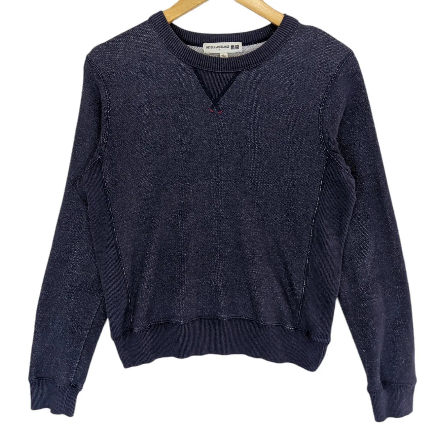 Japanese Brand × Uniqlo UNIQLO x Ines De La Fressange Reverse Weave Style Jumper Size M / US 6-8 / IT 42-44 - 2 Thumbnail