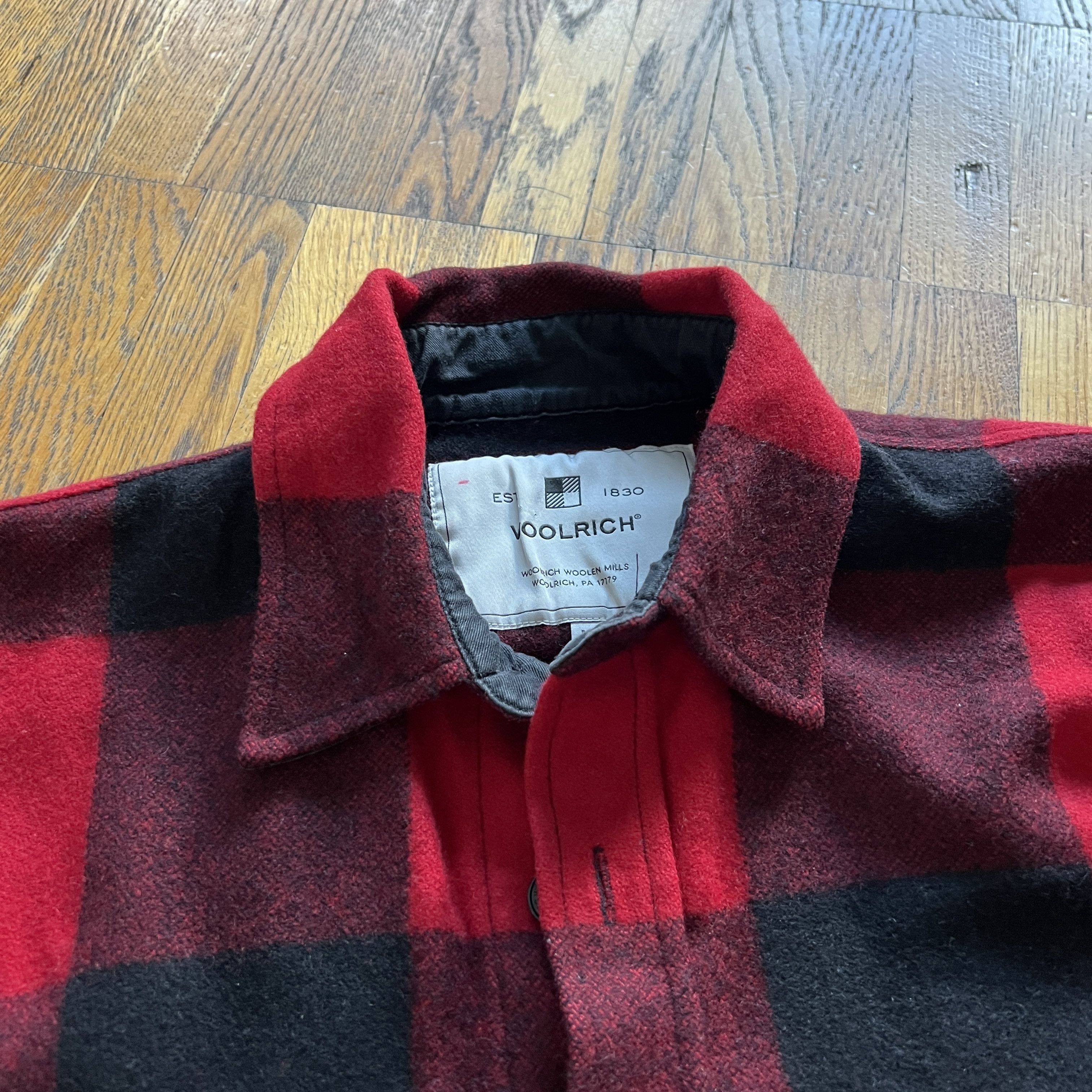 Woolrich Woolen Mills Men's WOOLRICH Check Wool Shirt Canadian Overshirt Jacket Size US M / EU 48-50 / 2 - 6 Thumbnail